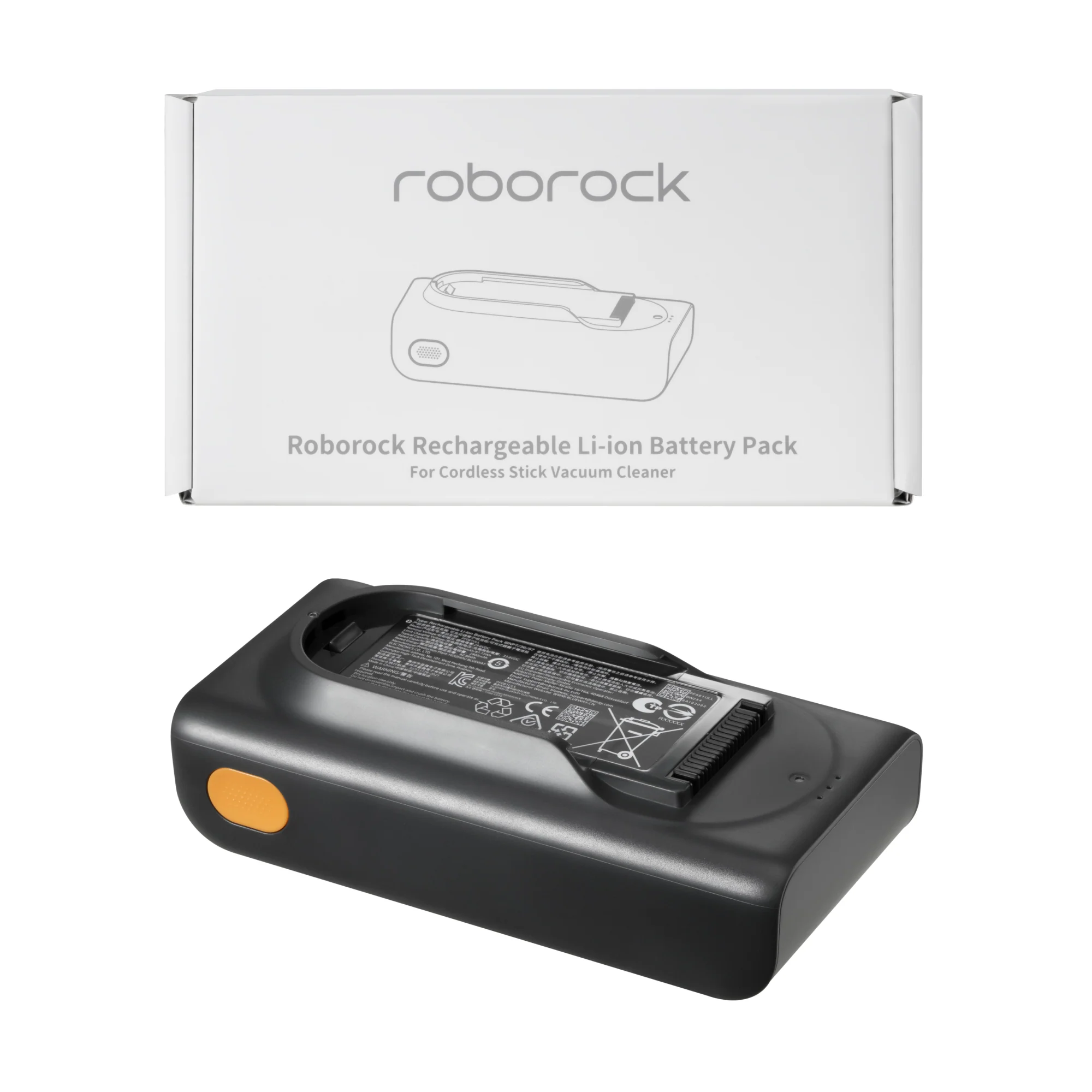 Roborock 8-kennoinen 2964 mAh litiumioniakku malleihin H60 Hub Ultra / H60 Ultra – Suuri kapasiteetti pidentää käyttöaikaa, yhteensopiva johdottomien varsi-imurien kanssa