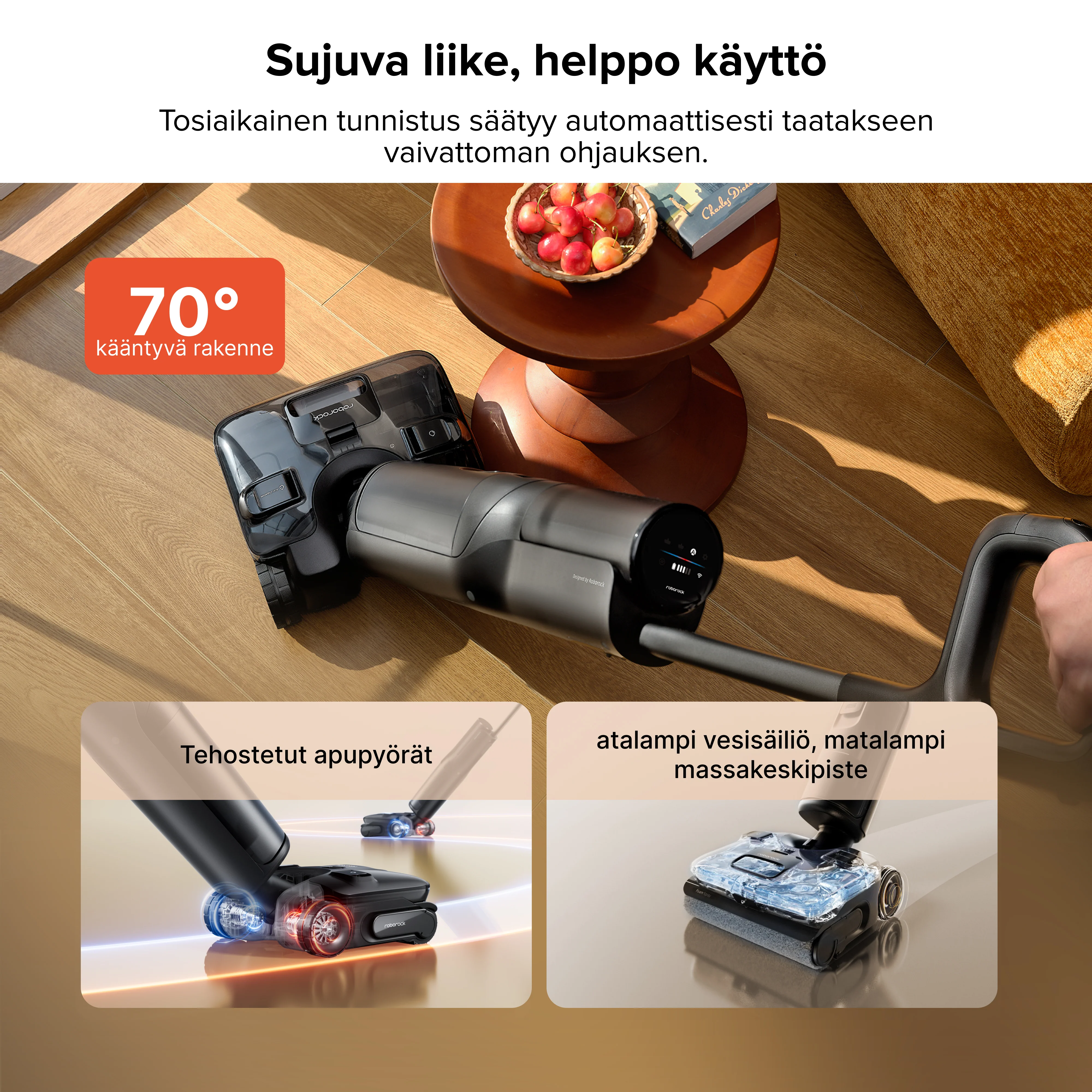 Roborock F25 ACE Pro -märkäkuivaimuri JetFoaming™-siivouksella - Image 8