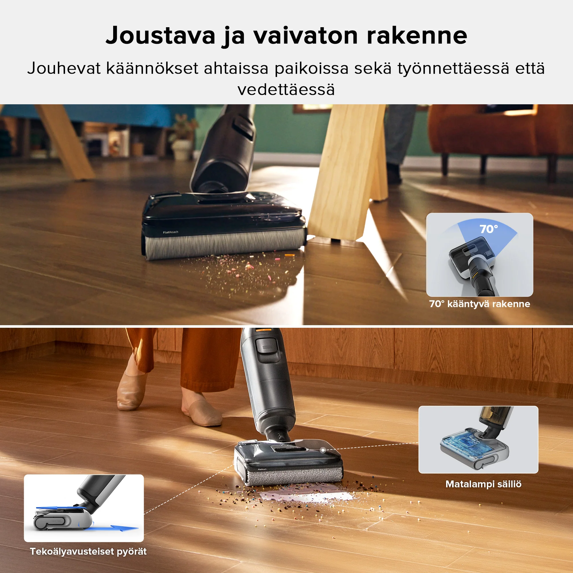 Roborock F25 BX(F25 :n uusi versio) märkä-kuivaimuri - Image 6