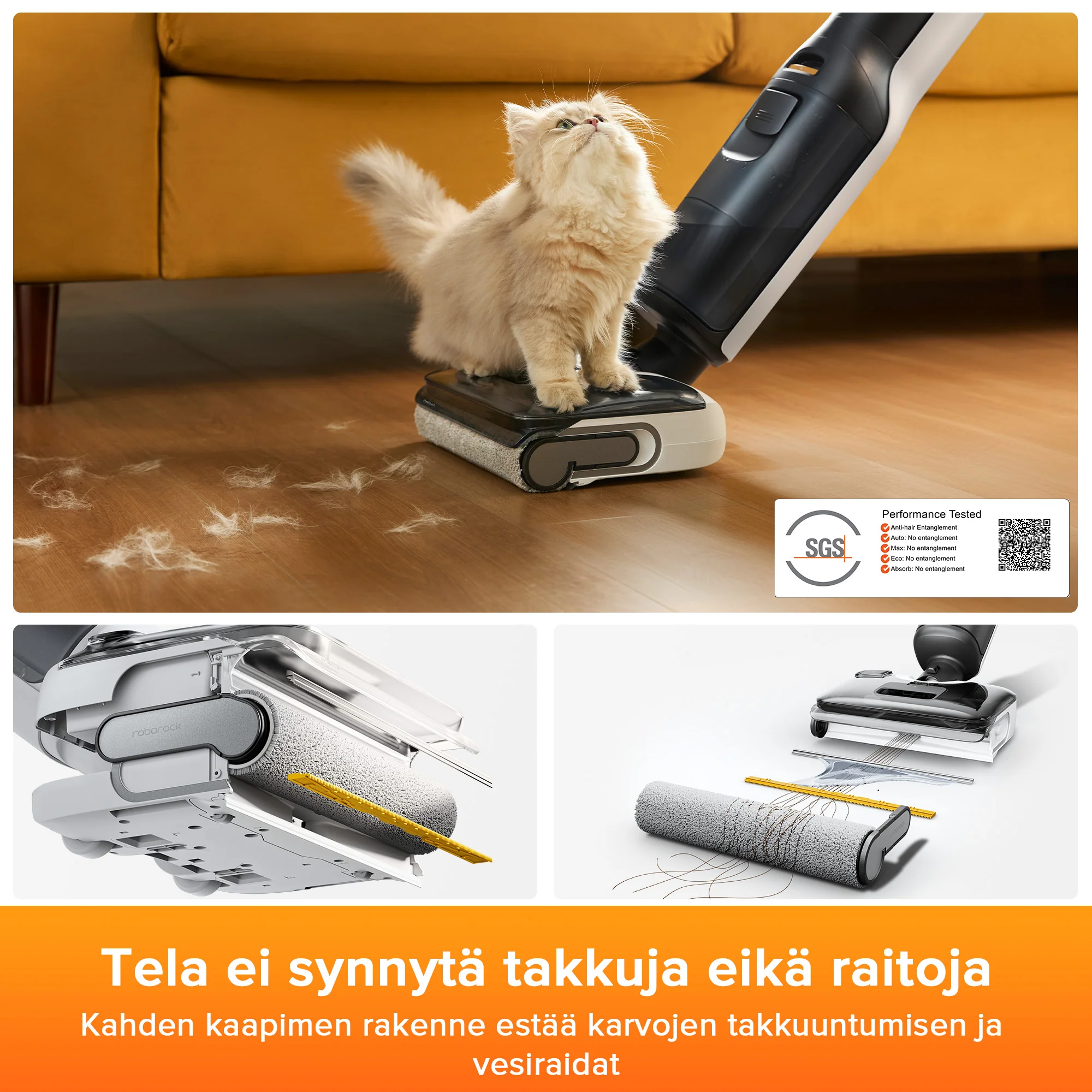 Roborock F25 LT -märkä-kuivaimuri - Image 5