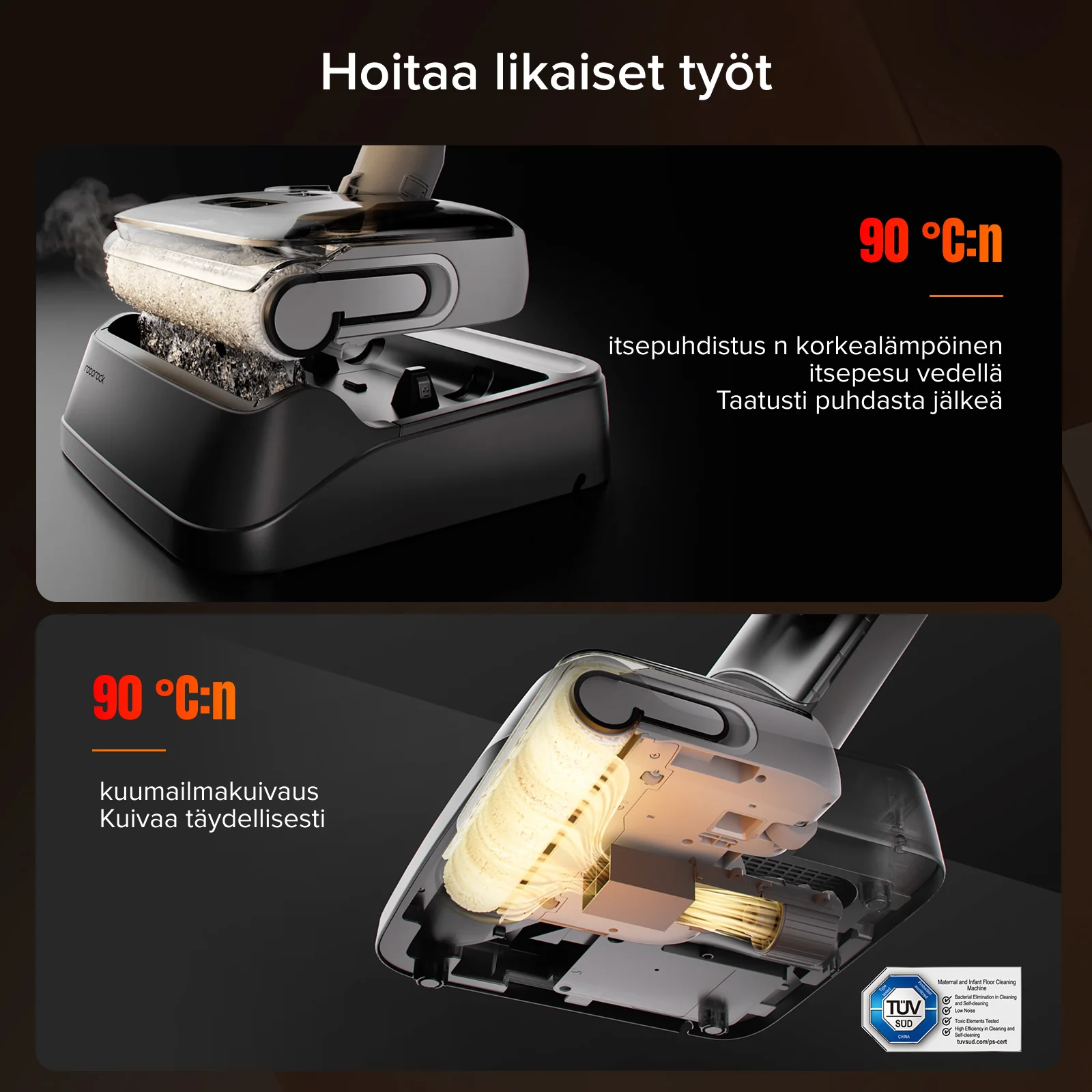 Roborock F25 GT Märkä-kuivaimuri - Image 10