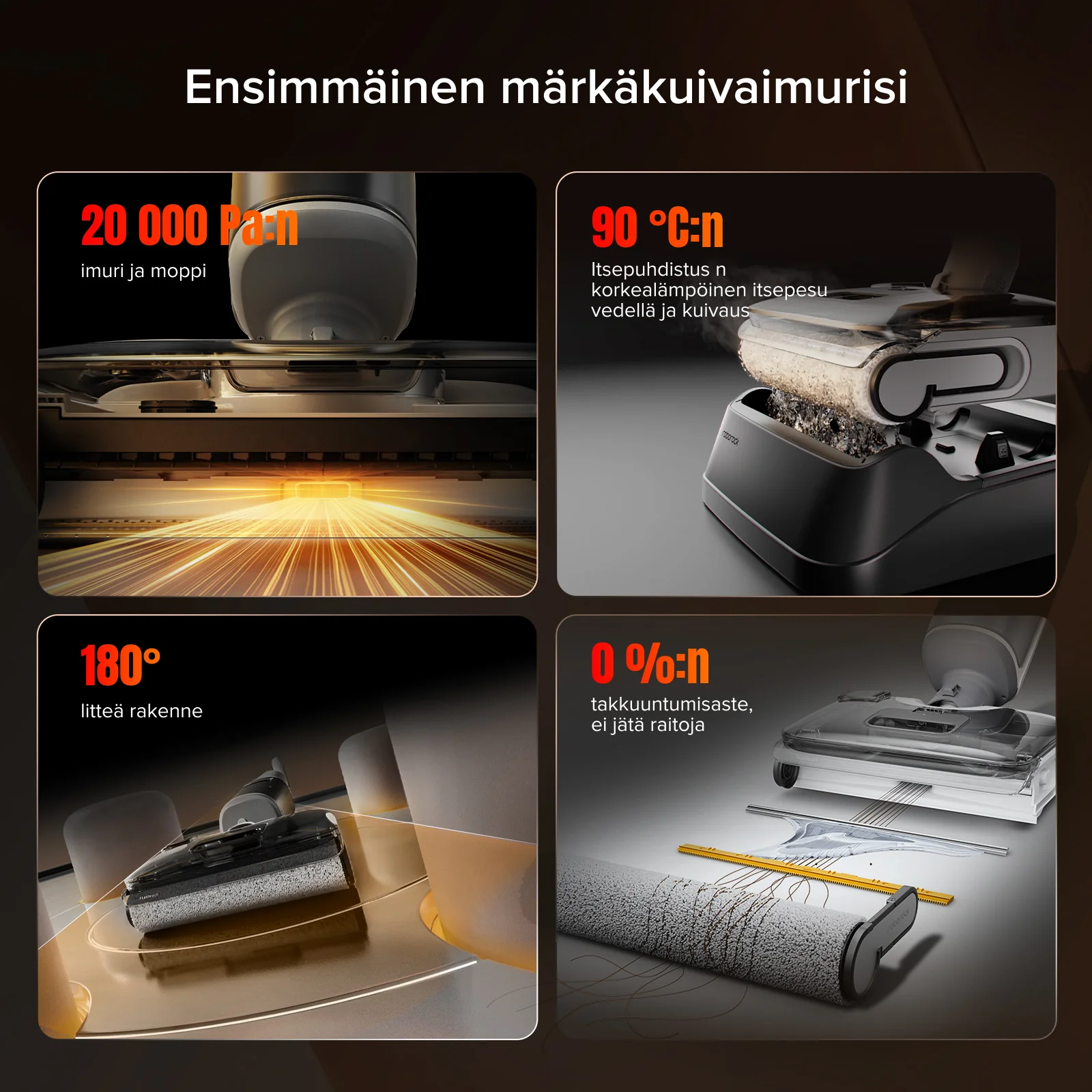 Roborock F25 GT Märkä-kuivaimuri - Image 9