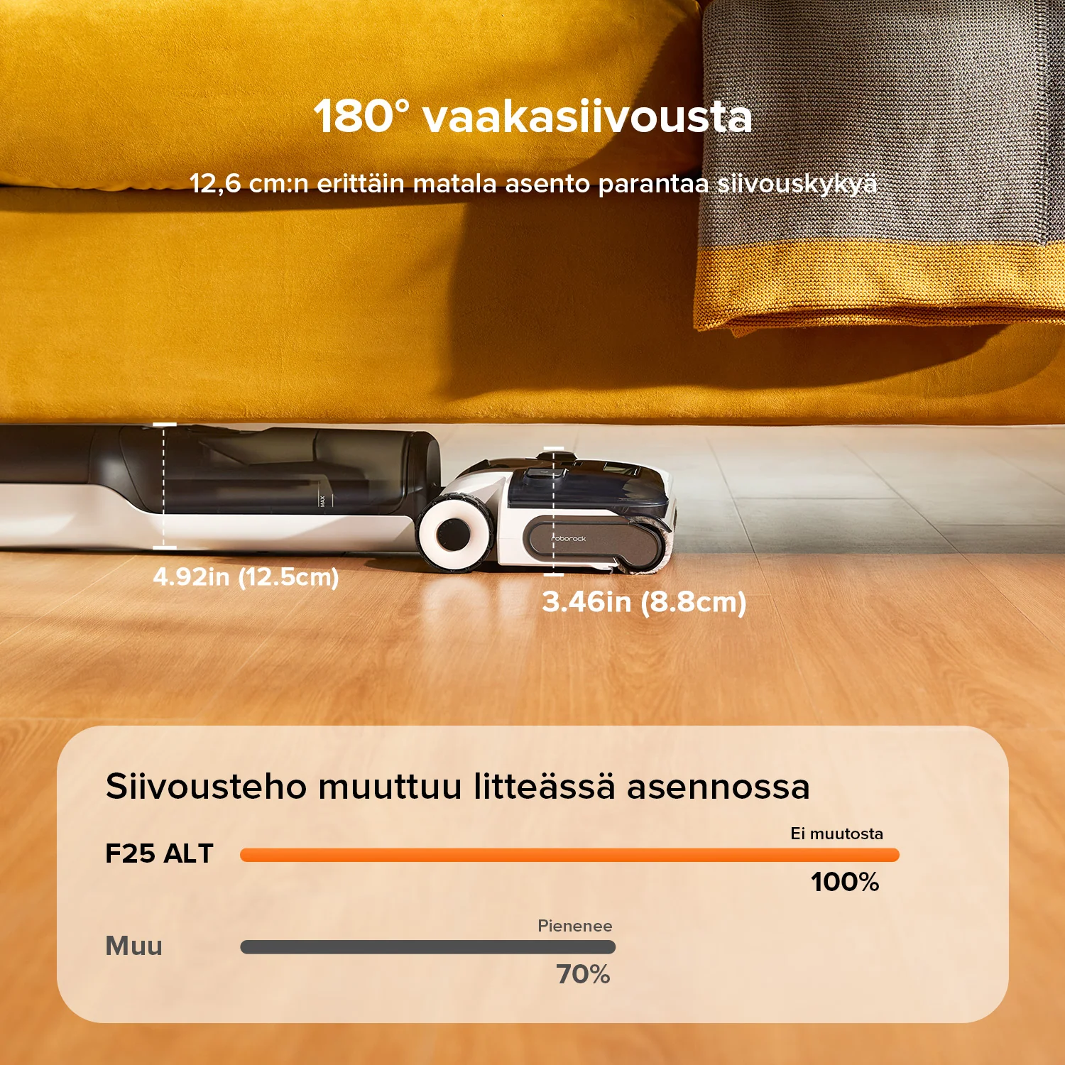 Roborock F25 ALT -märkä-kuivaimuri - Image 5