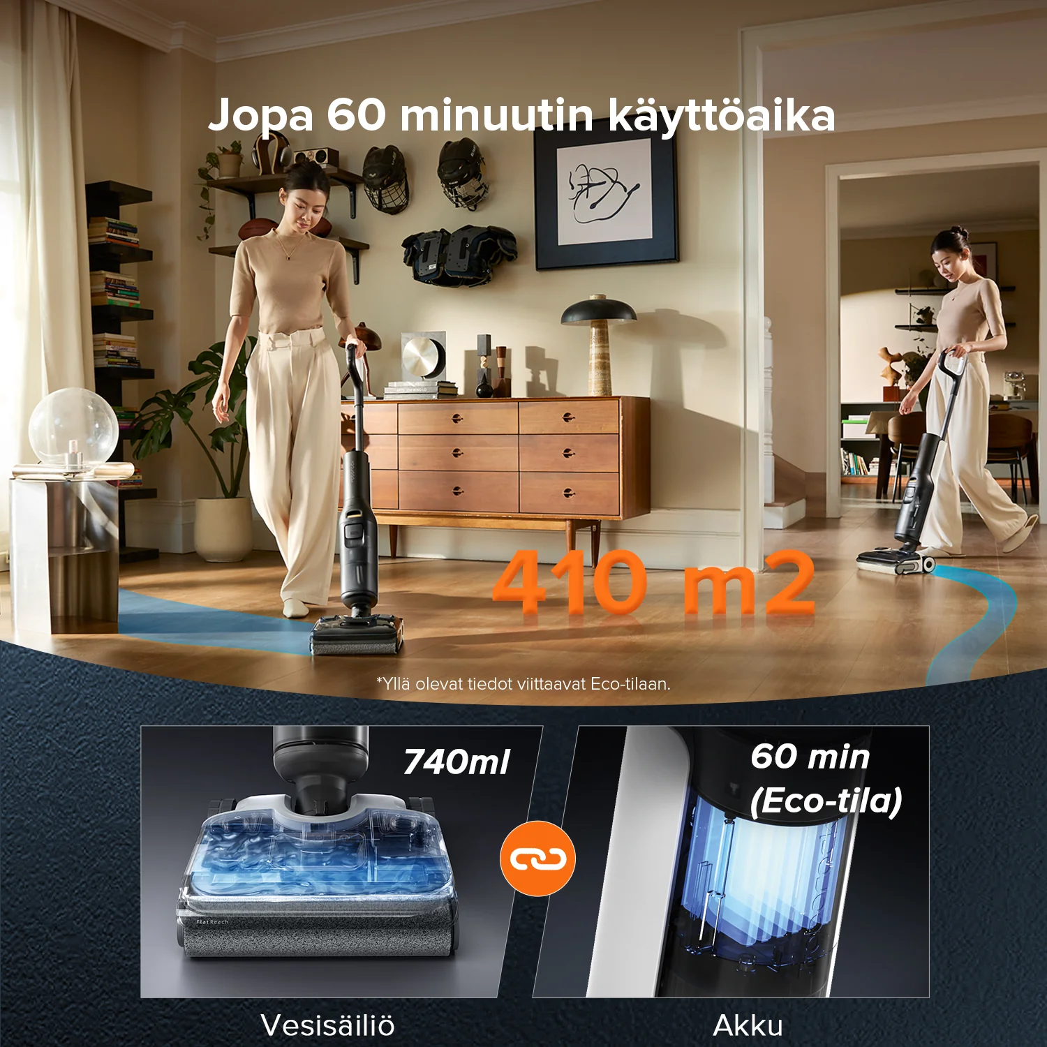 Roborock F25 ALT -märkä-kuivaimuri - Image 7