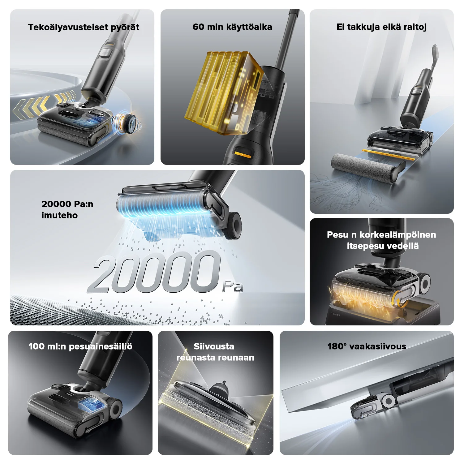 Roborock F25 ALT -märkä-kuivaimuri - Image 8