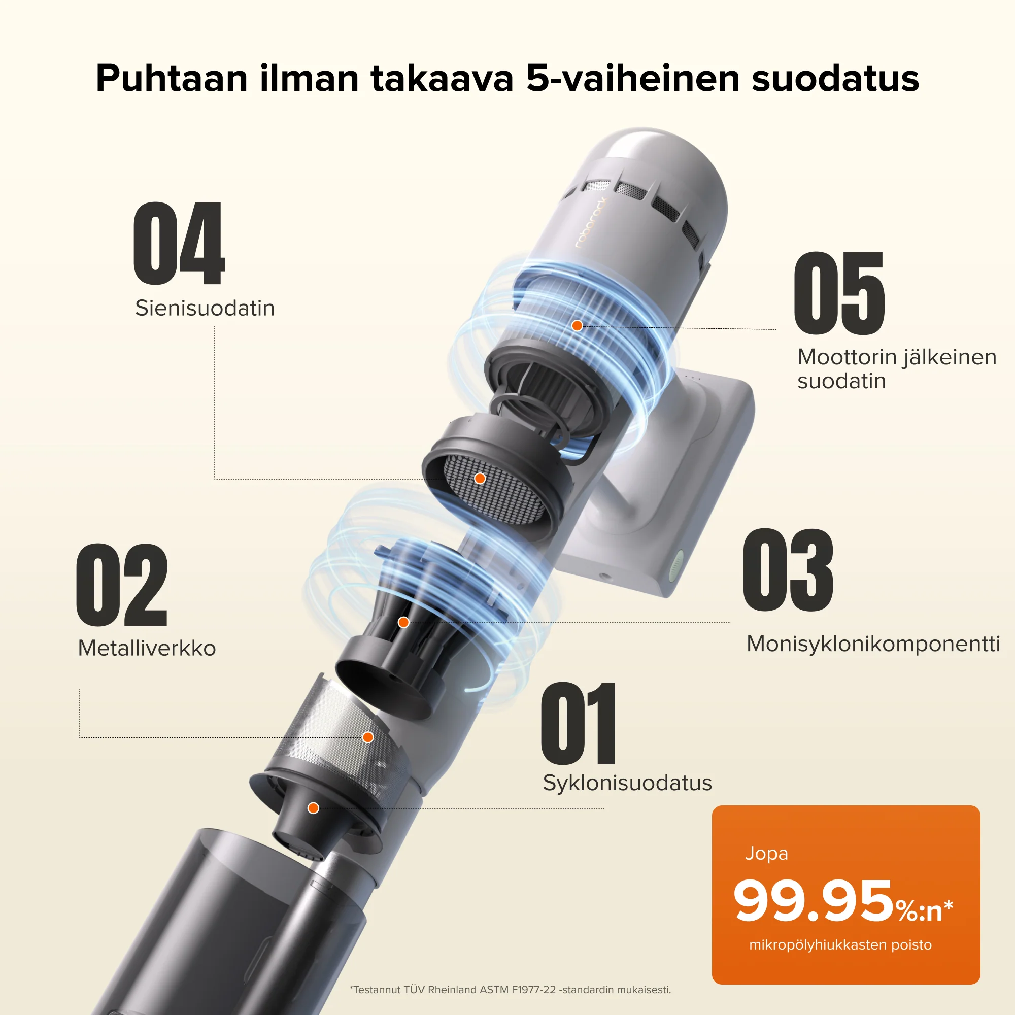 Roborock H60 Hub - Akkupölynimuri imuriasemalla - Image 11