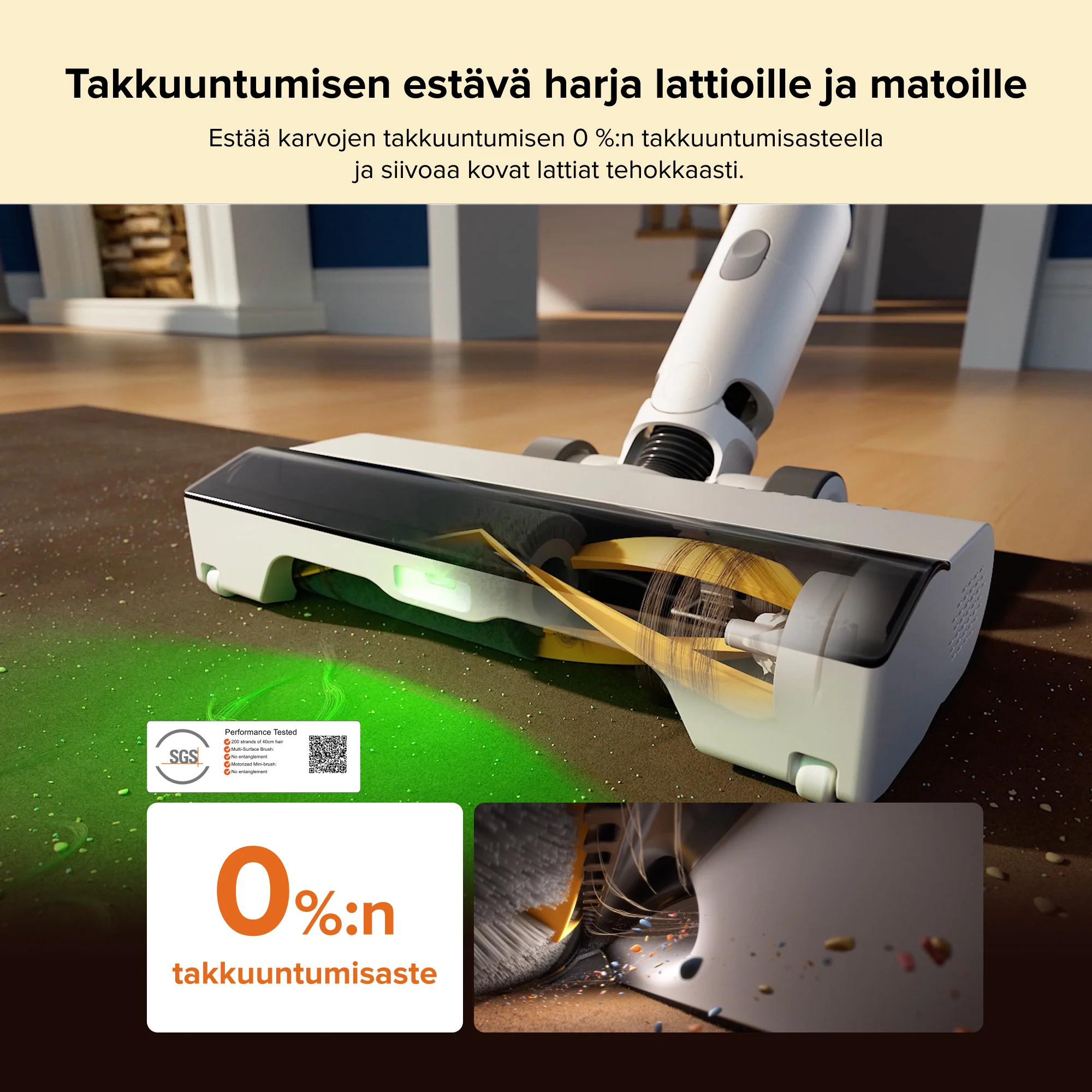 Roborock H60 Hub - Akkupölynimuri imuriasemalla - Image 8