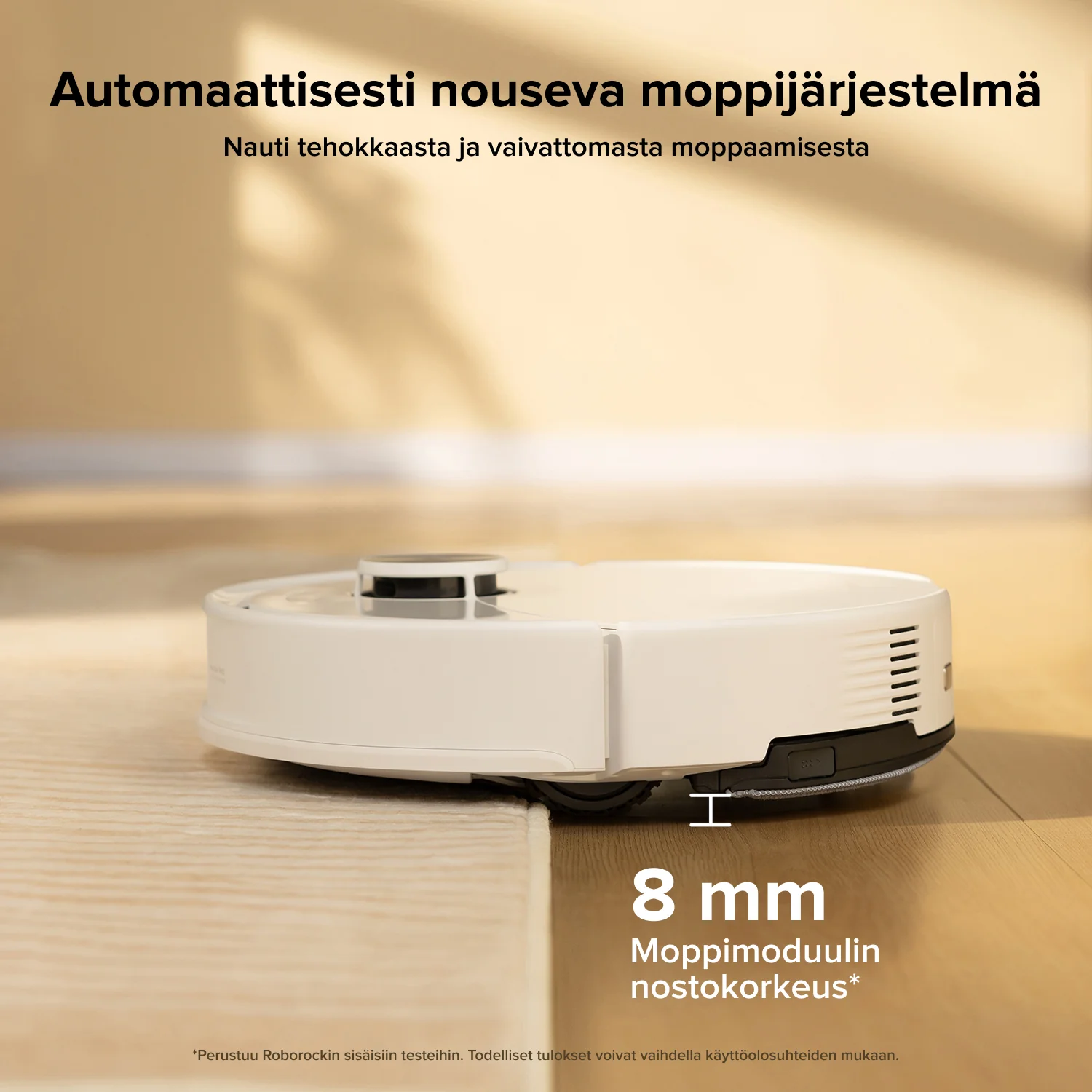 Roborock Q10 S5 -robotti-imuri ja moppi VibraRise 2.0 -teknologialla, 10 000 Pa imuteholla - Image 16