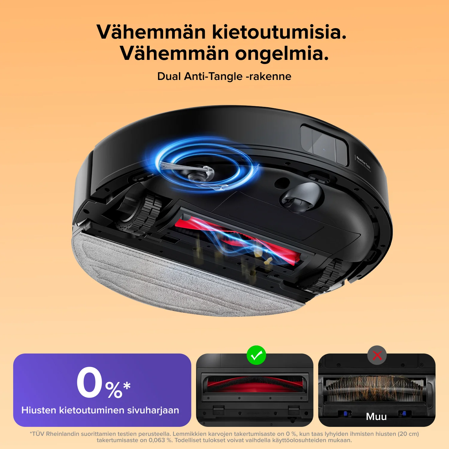 Roborock Q10 S5 -robotti-imuri ja moppi VibraRise 2.0 -teknologialla, 10 000 Pa imuteholla - Image 3