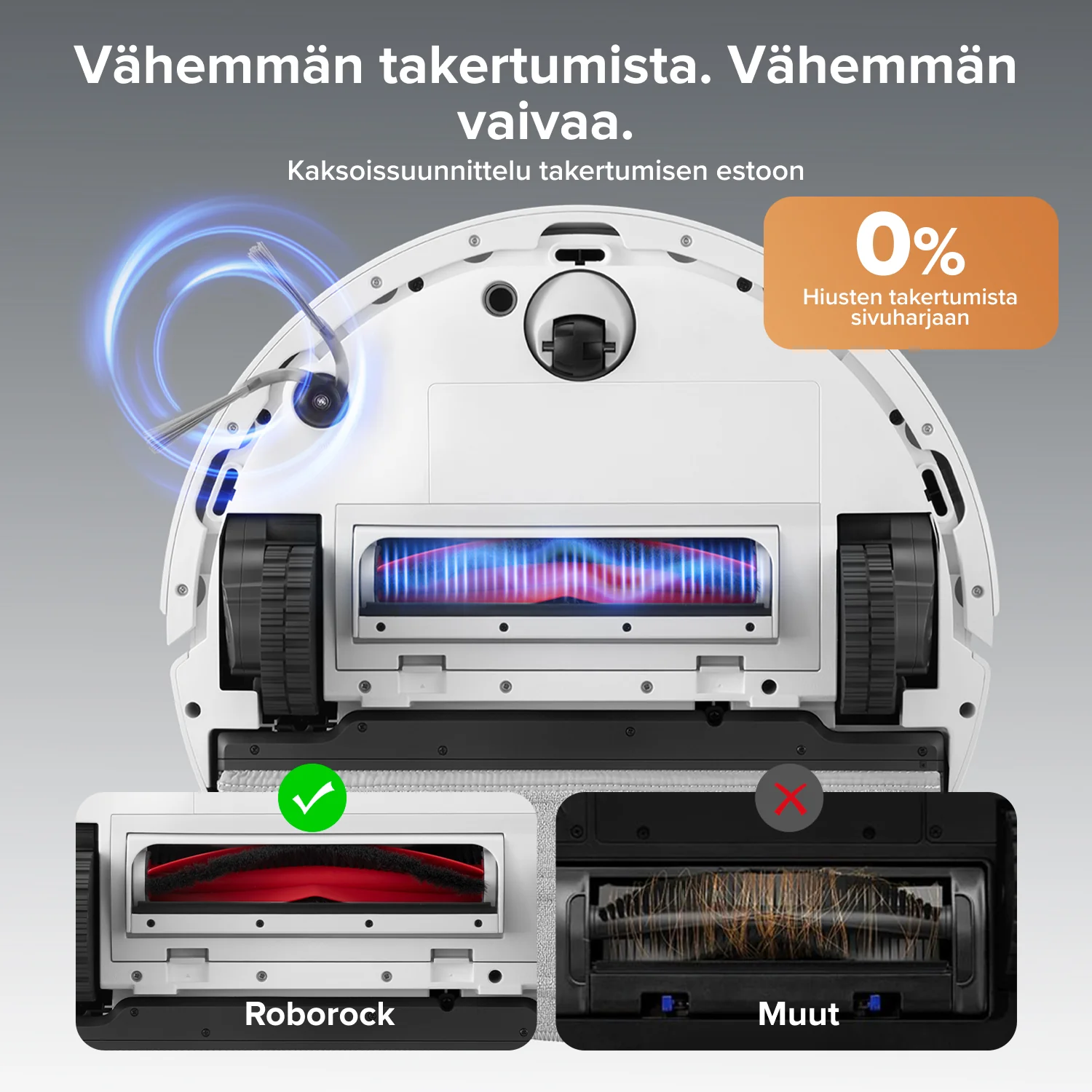 Roborock Q10 S5+ -robotti-imuri ja moppi VibraRise 2.0 sekä automaattisella tyhjennysasemalla - Image 13