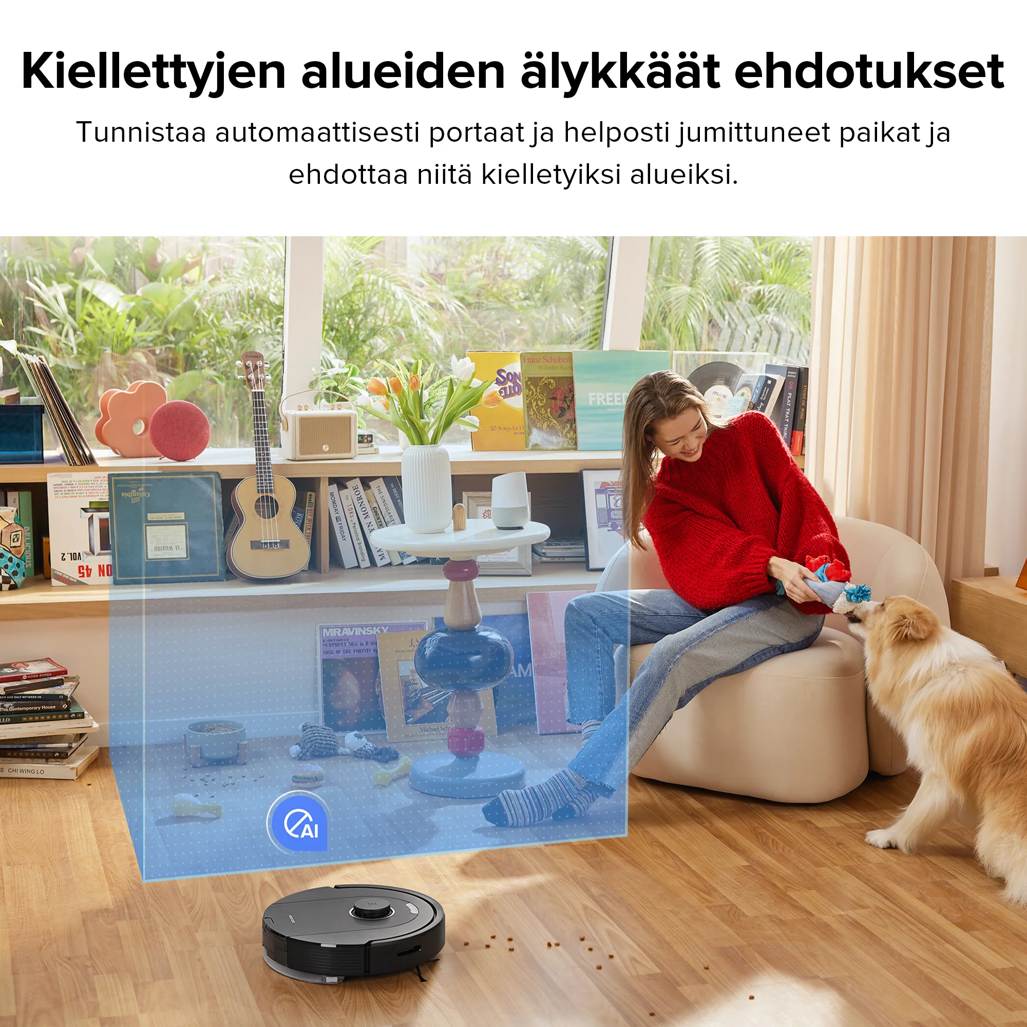 Roborock Q5 Pro+ -robotti-imuri ja -moppi - automaattisesti tyhjennettävällä telakka - Image 6