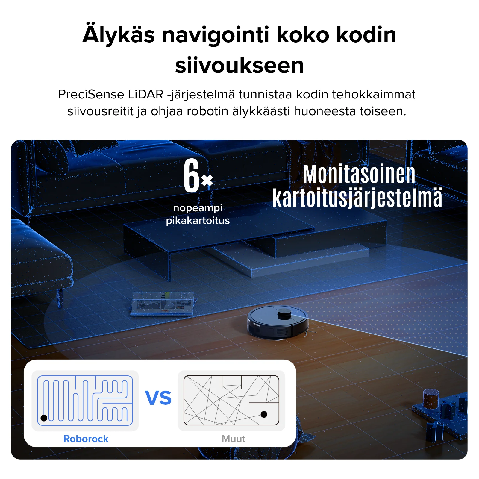 Roborock Q7 L5 robotti-imuri ja -moppi(päivitys Q5 Prosta) - Image 13
