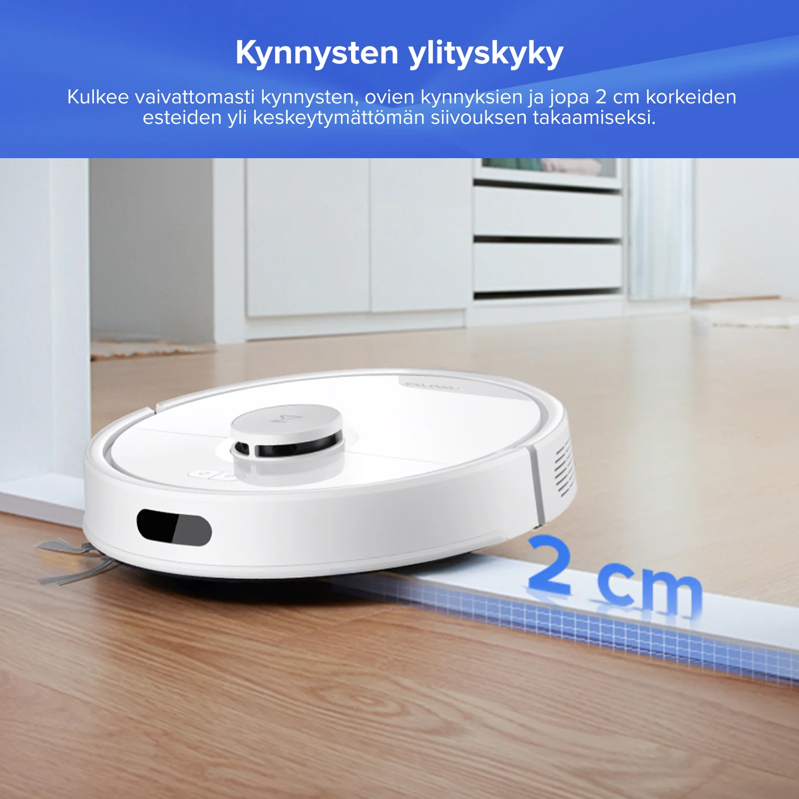 Roborock Q7 L5+ Set, pölynimuri ja moppirobotti, jossa on automaattinen tyhjennysasema ja kaksi lisäpölypussia - Image 7