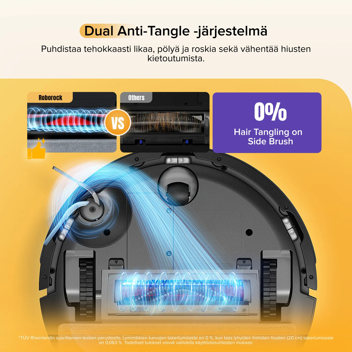 Roborock Q7 M5 (Parannettu Q7 Max) -robotti-imuri 10 000 Pa imuteholla - Image 3