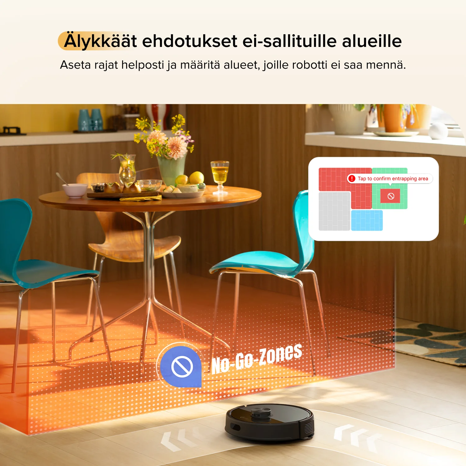 Roborock Q7 M5 Set (Parannettu Q7 Max) -robotti-imuri 10 000 Pa imuteholla - Image 8