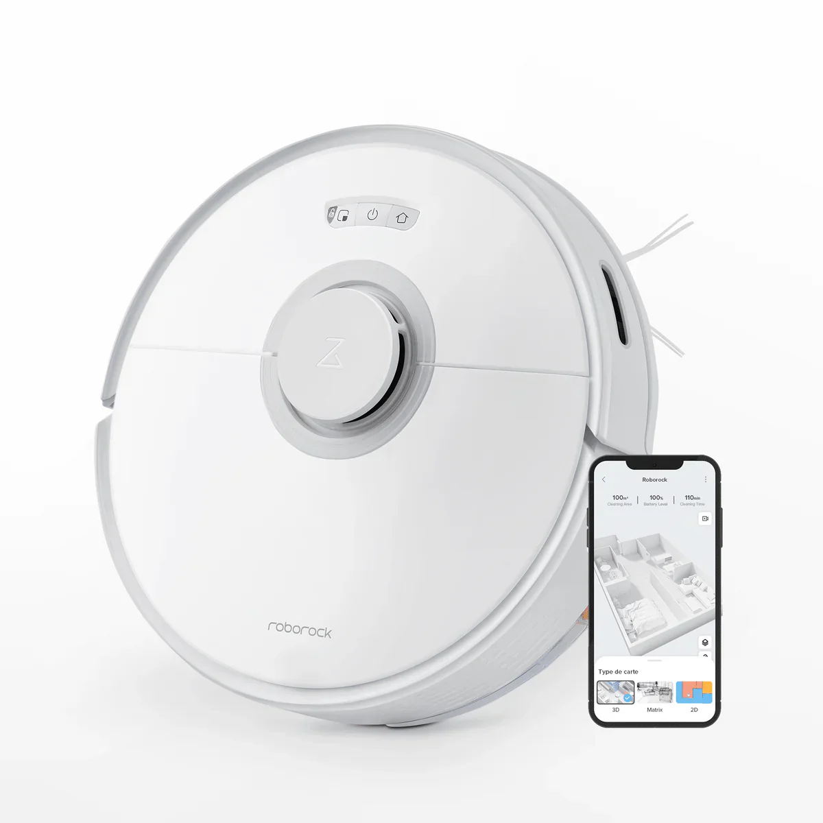 Roborock Q7 Max -robotti-imuri ja -moppi - 4200 Pa imuteholla varustettu