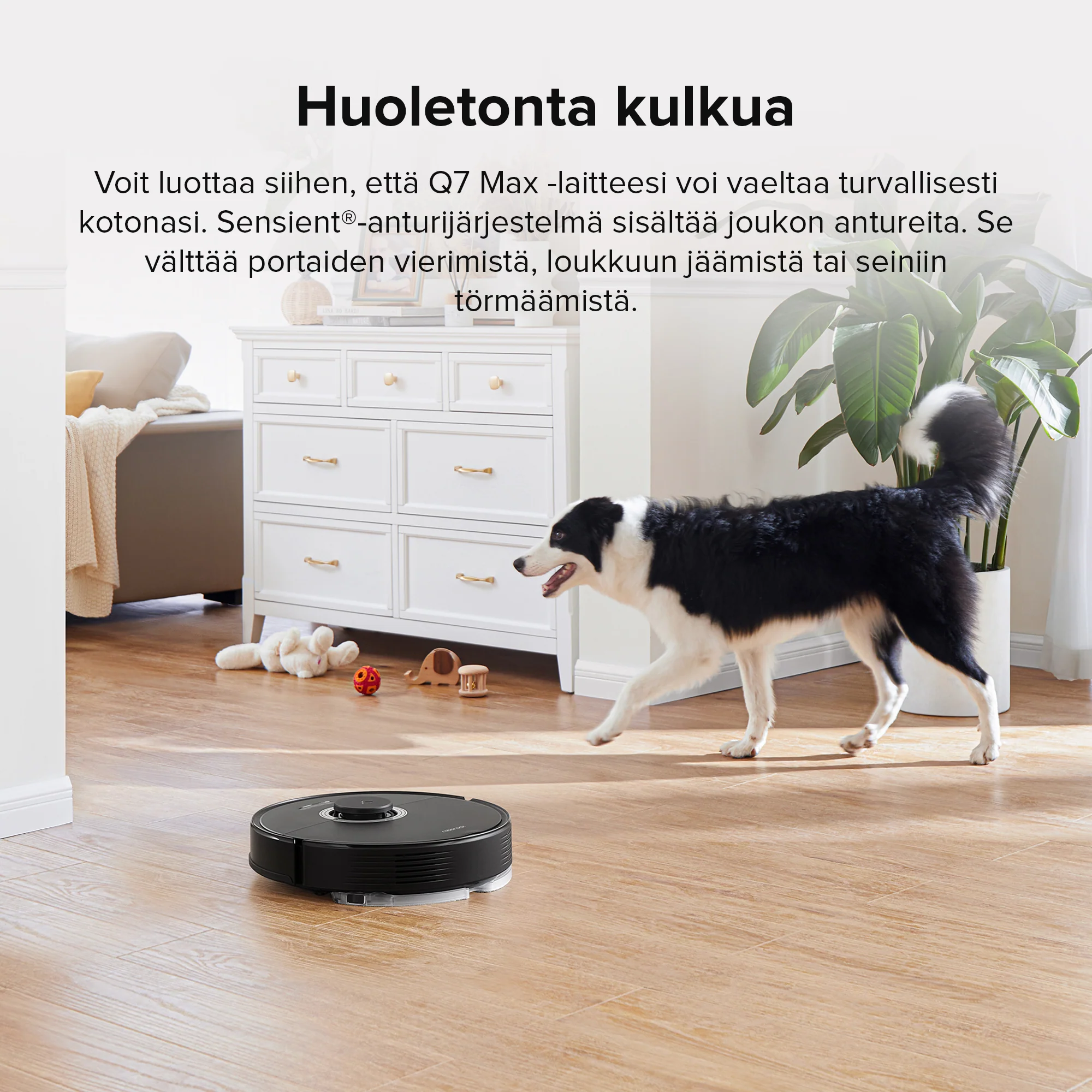 Roborock Q7 Max -robotti-imuri ja -moppi - 4200 Pa imuteholla varustettu - Image 15