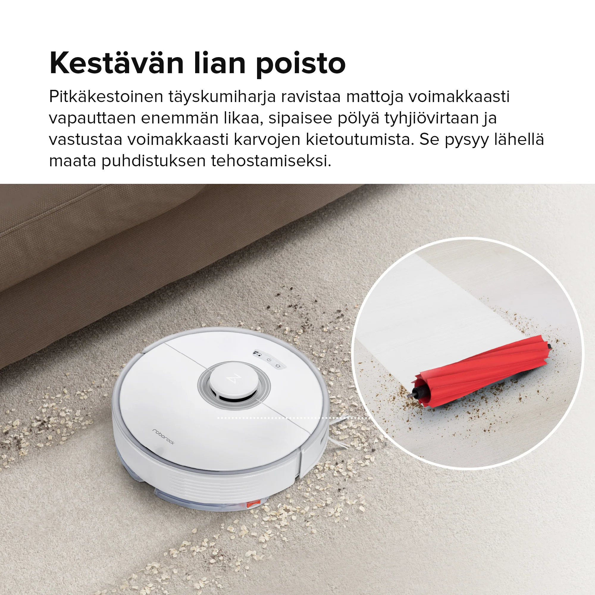 Roborock Q7 Max -robotti-imuri ja -moppi - 4200 Pa imuteholla varustettu - Image 4