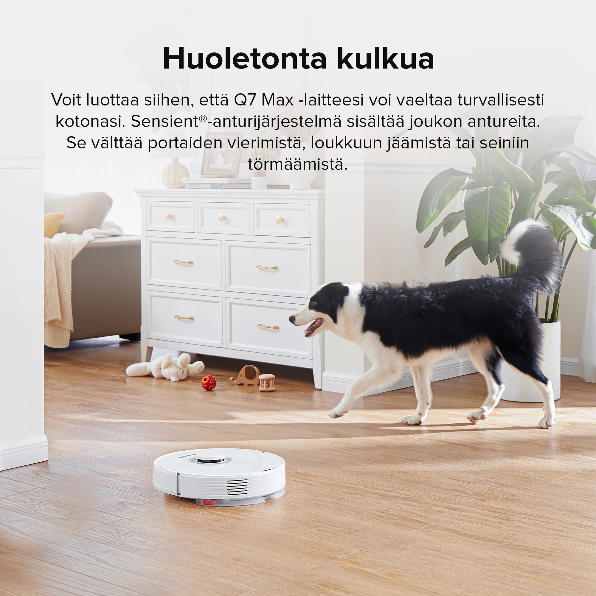 Roborock Q7 Max -robotti-imuri ja -moppi - 4200 Pa imuteholla varustettu - Image 7
