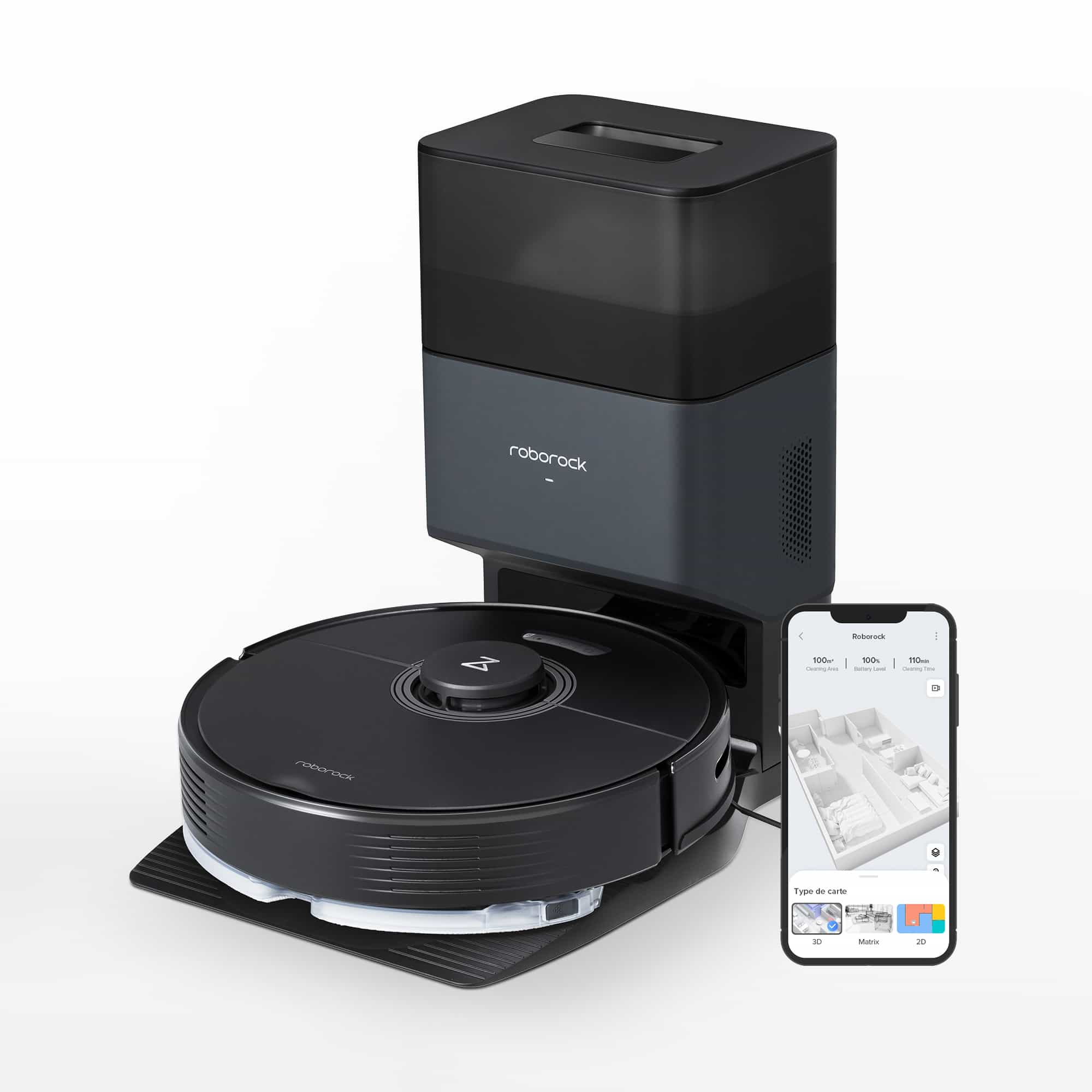 Roborock Q7 Max+ -robotti-imuri ja -moppi - automaattisesti tyhjennettävällä telakka - Image 12
