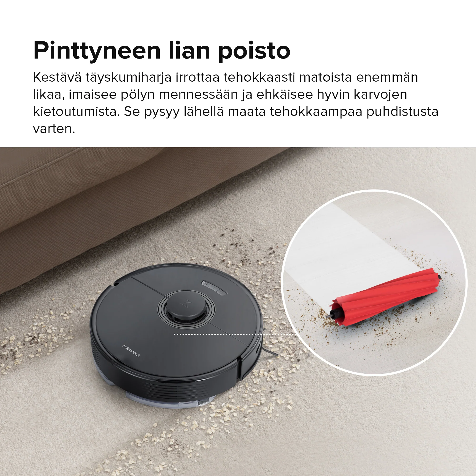 Roborock Q7 Max+ -robotti-imuri ja -moppi - automaattisesti tyhjennettävällä telakka - Image 18