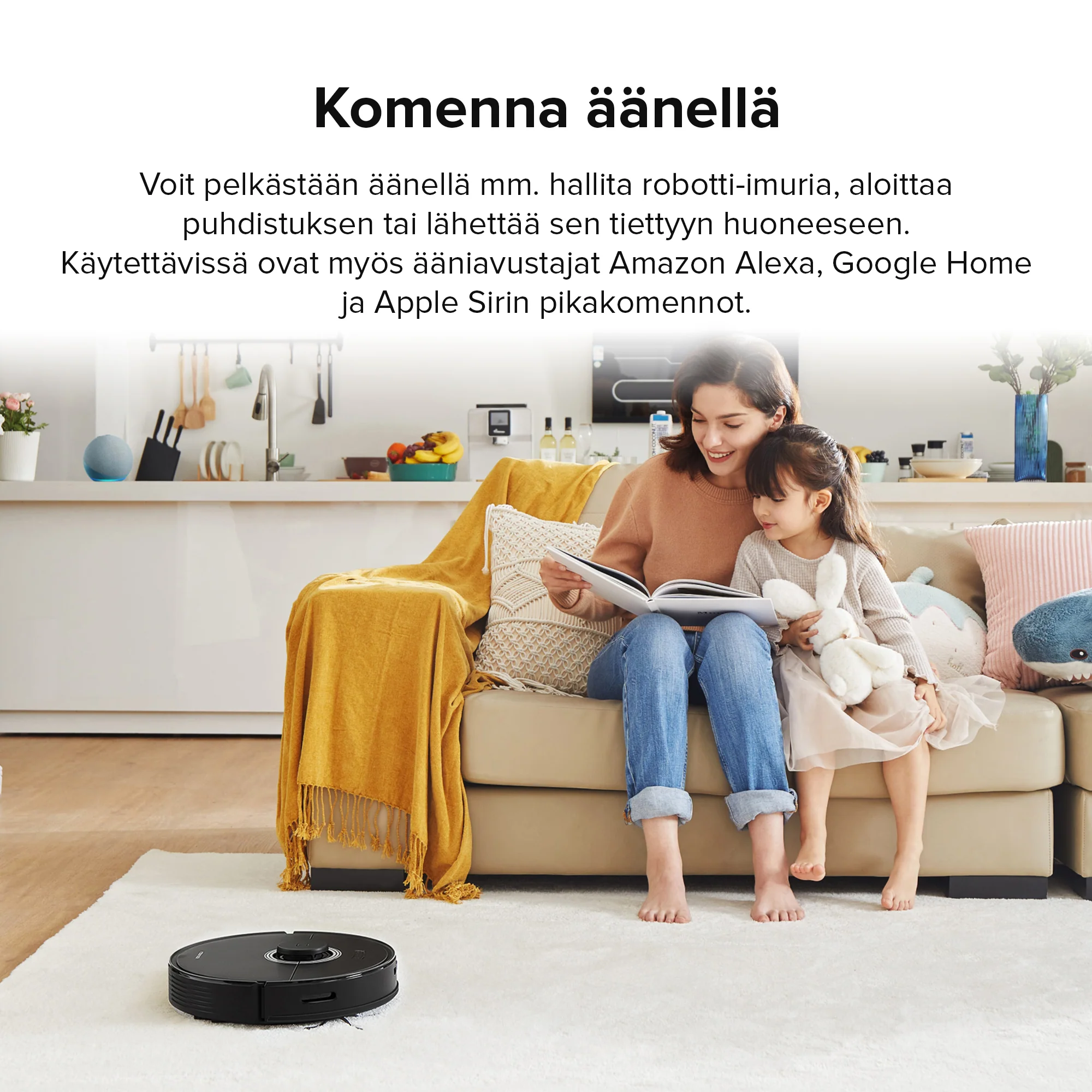 Roborock Q7 Max+ -robotti-imuri ja -moppi - automaattisesti tyhjennettävällä telakka - Image 19