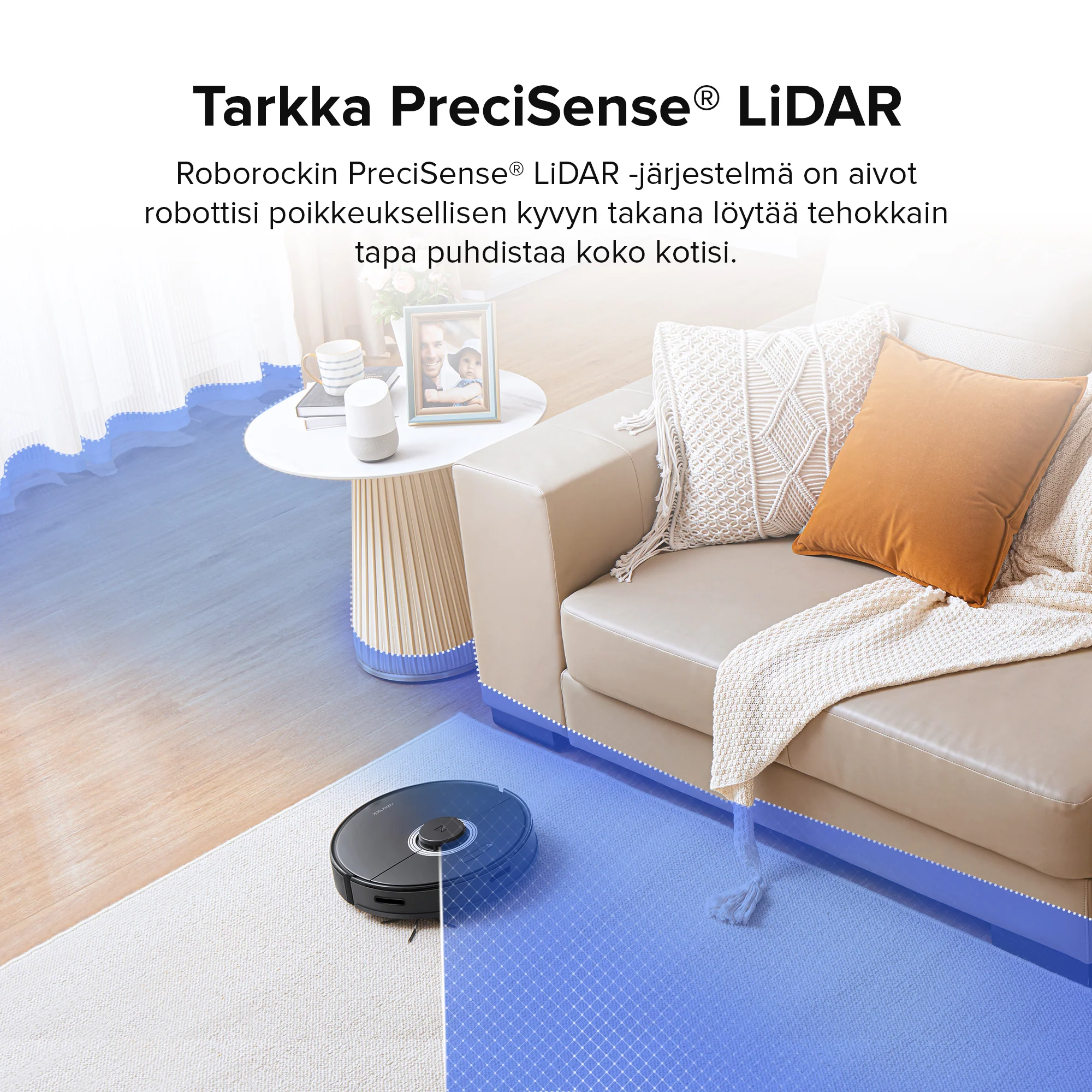Roborock Q7 Max+ -robotti-imuri ja -moppi - automaattisesti tyhjennettävällä telakka - Image 20