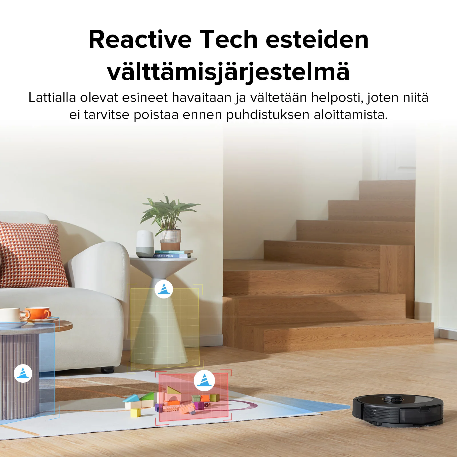 Roborock Q8 Max+ -robotti-imuri ja -moppi - automaattisesti tyhjennettävällä telakka - Image 19
