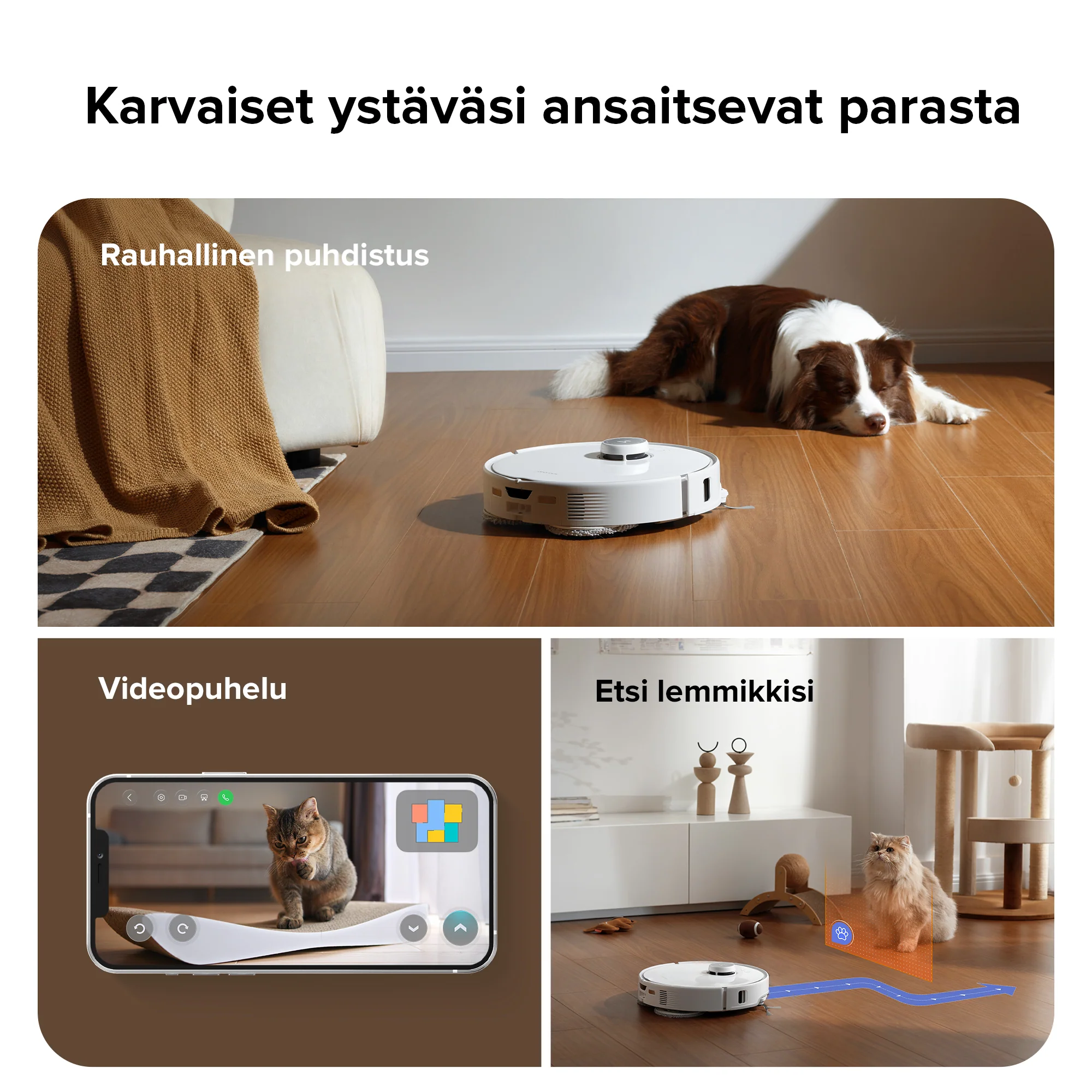 Roborock Qrevo Curv -robotti-imuri tyylikkäällä monitoimitelakalla 3.0 - Image 10