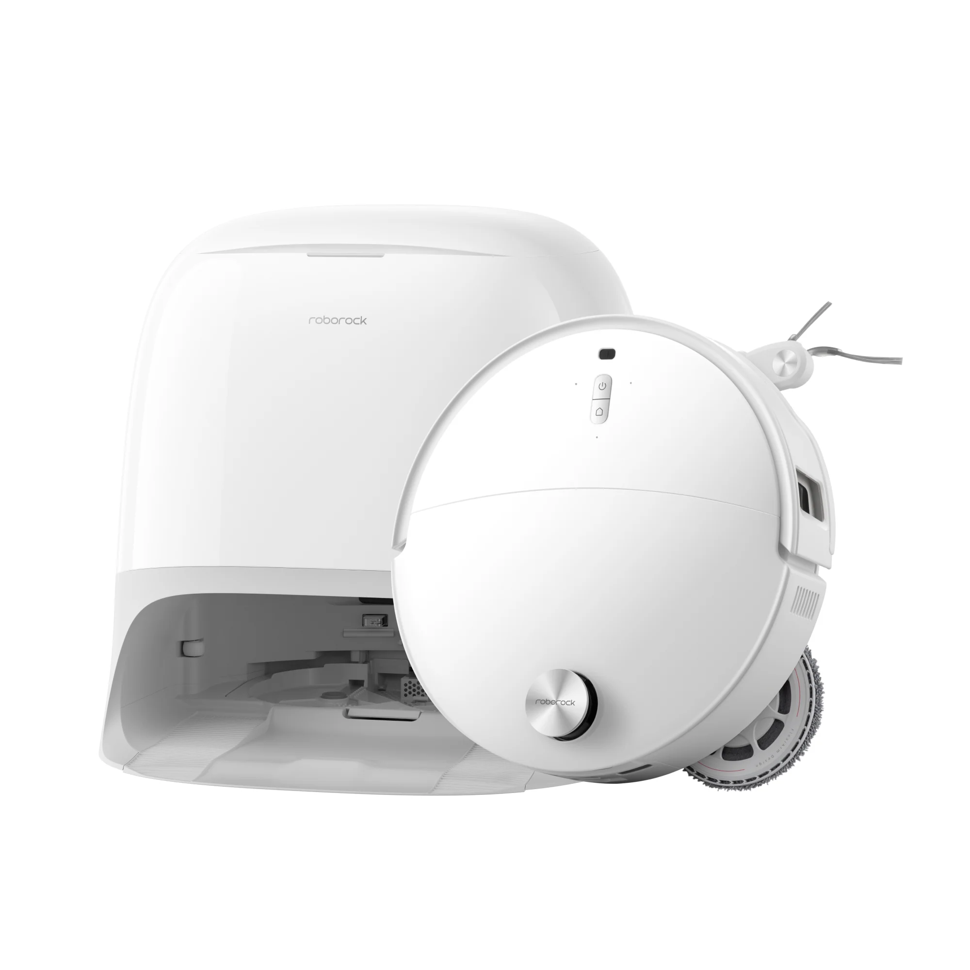 Roborock Qrevo Curv 2 Pro - pölyyn- ja moppirobotti, 25 000 Pa imuteho, 100 °C kuumavesipesu