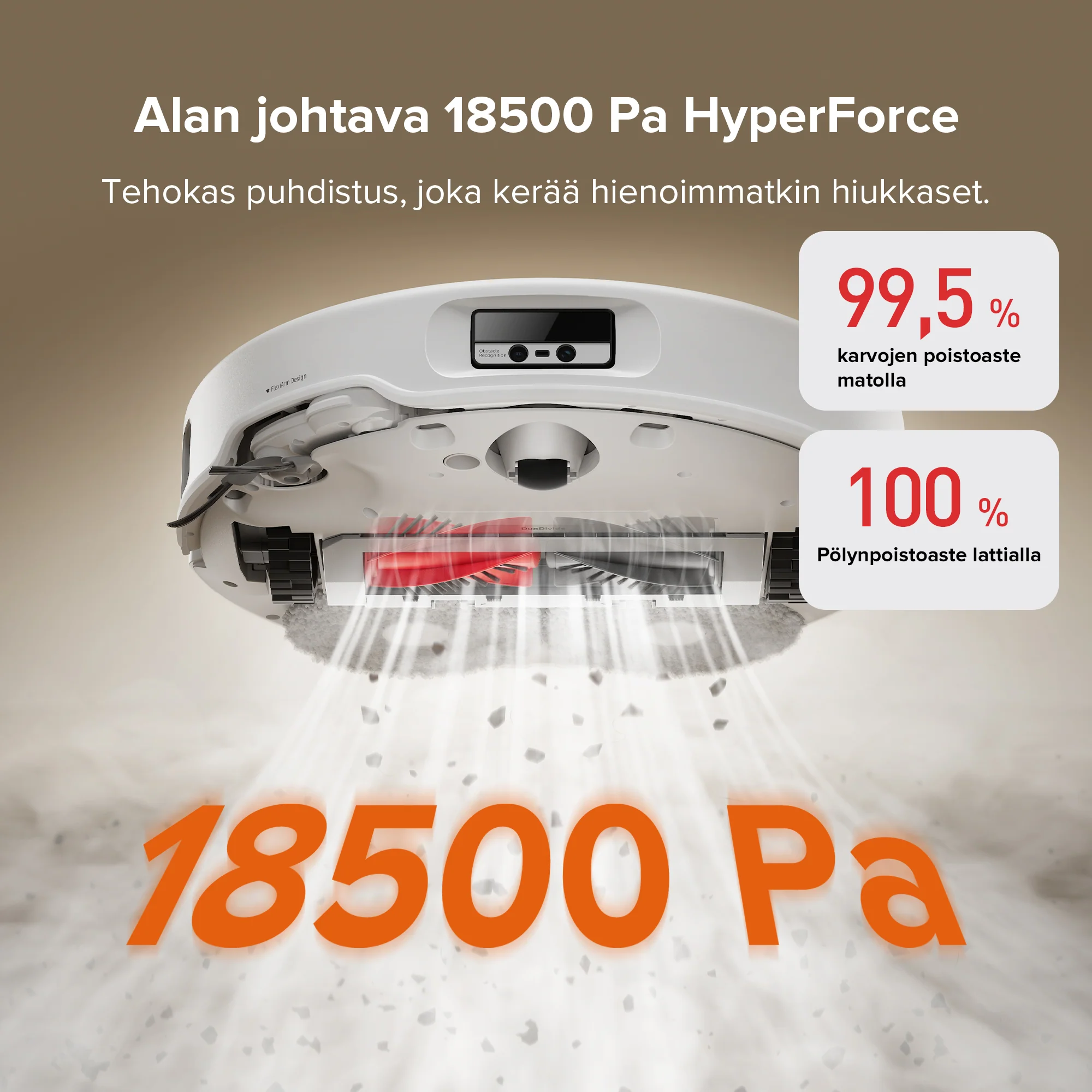 Roborock Qrevo Curv -robotti-imuri tyylikkäällä monitoimitelakalla 3.0 - Image 3