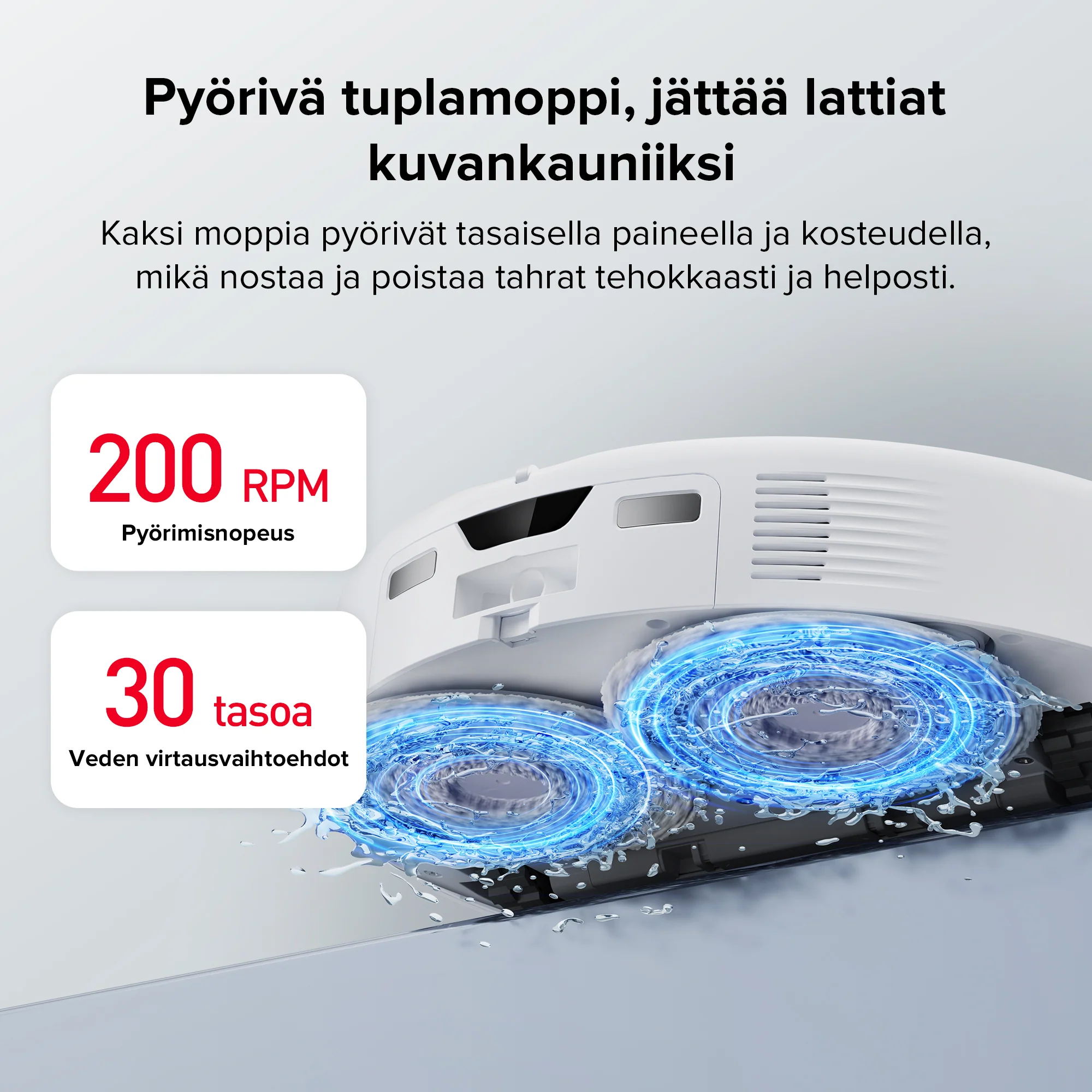 Roborock Qrevo Curv -robotti-imuri tyylikkäällä monitoimitelakalla 3.0 - Image 6