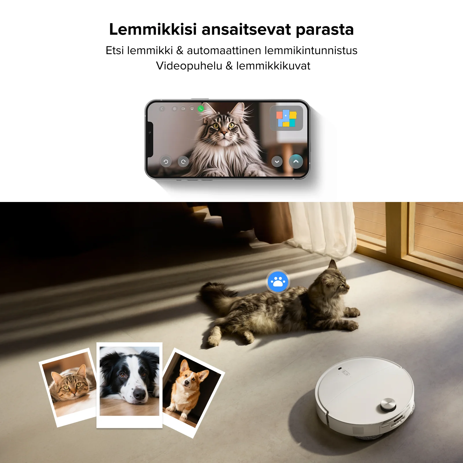 Roborock Qrevo CurvX -robotti-imuri – jopa 22 000 Pa imuteho ja 7,98 cm ultraohut muotoilu - Image 6