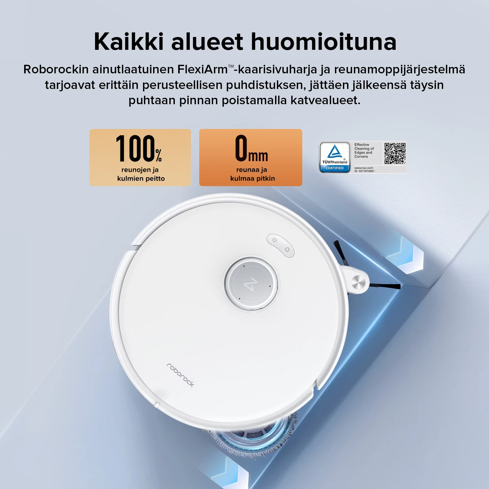 Roborock Qrevo Edge -robotti-imuri monitoimitelakalla 3.0 - Image 5