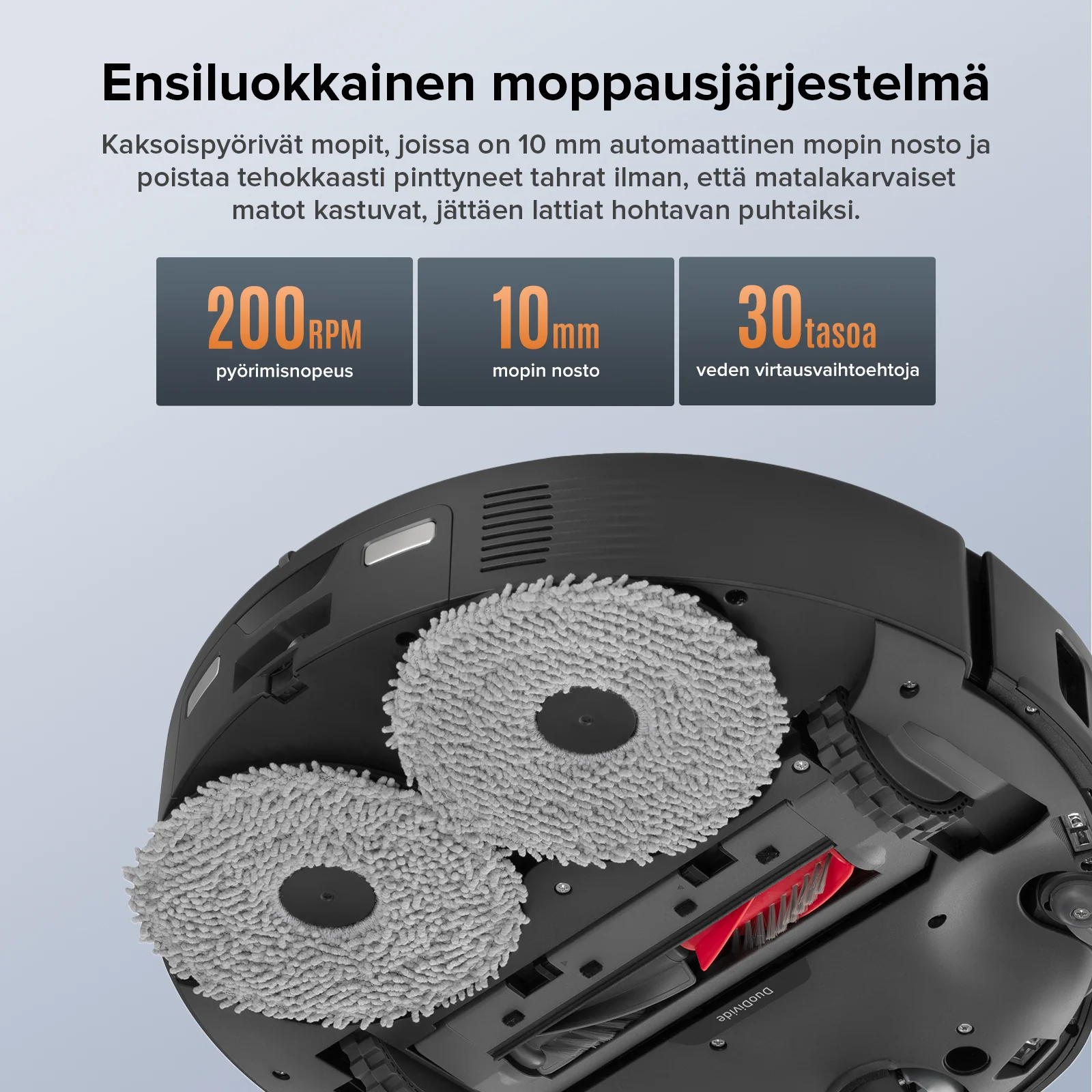 Roborock Qrevo Edge S5A -robotti-imuri monitoimitelakalla 3.0 - Image 7