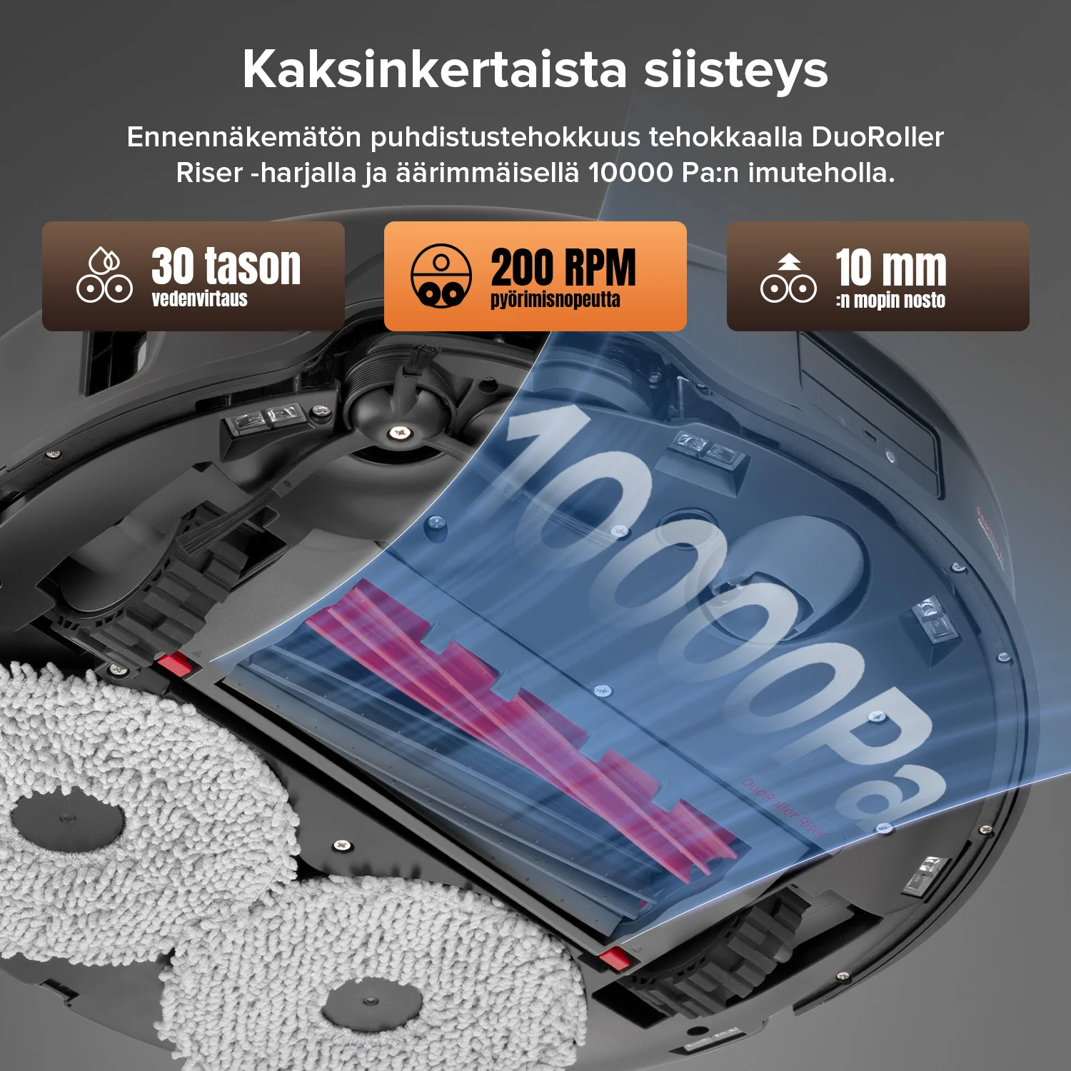 Roborock Qrevo Master -robotti-imuri monitoimitelakalla 3.0 - Image 11