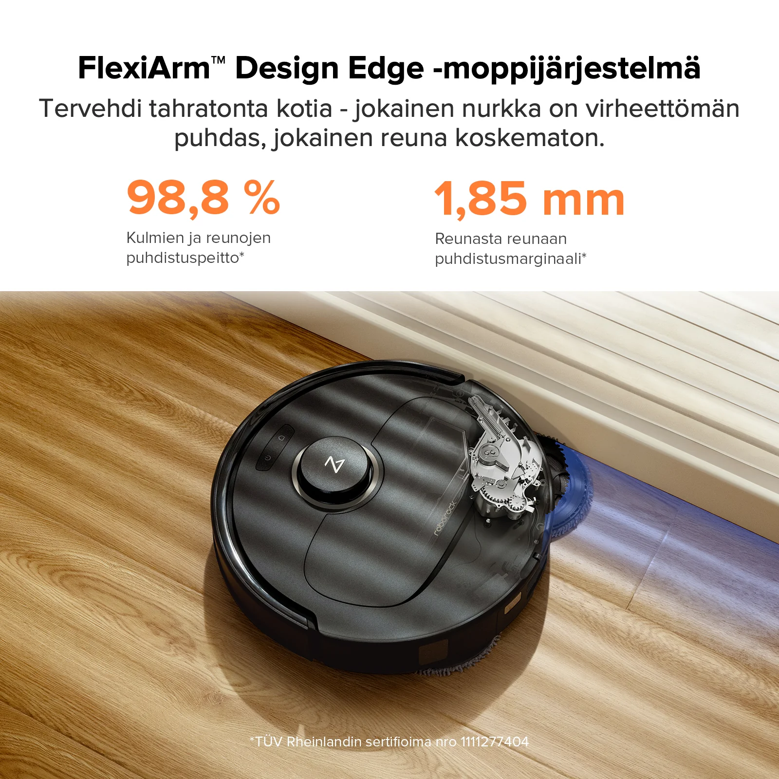 Roborock Qrevo Pro -robotti-imuri monitoimitelakalla 2.0 - Image 2