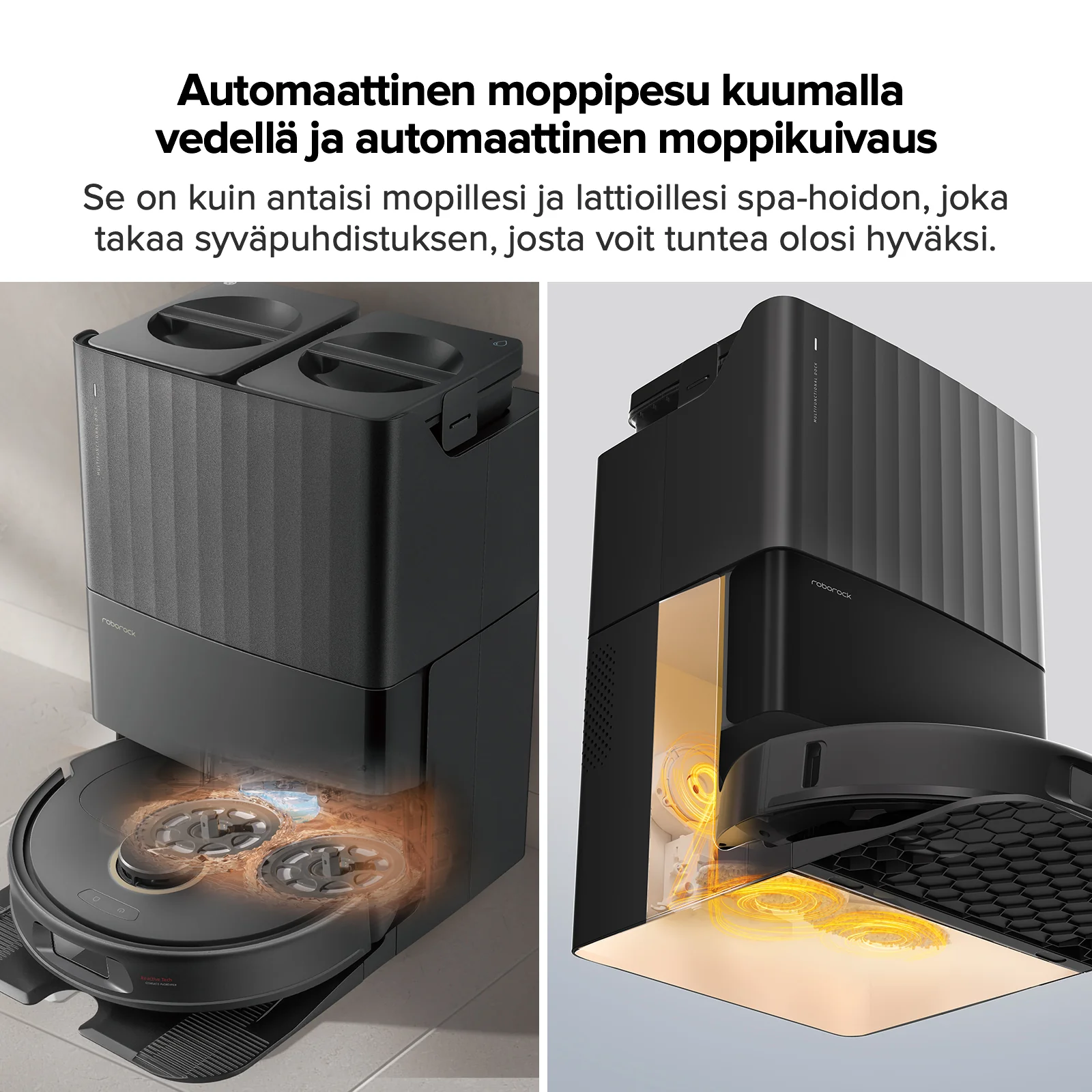 Roborock Qrevo Pro -robotti-imuri monitoimitelakalla 2.0 - Image 3