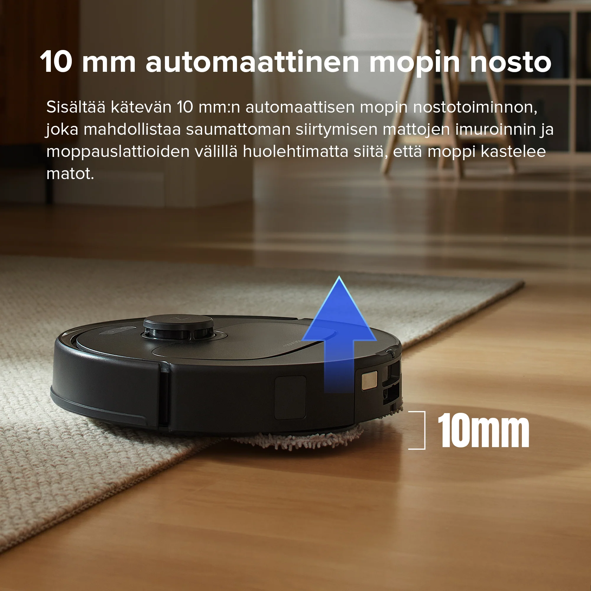Roborock Qrevo S -robotti-imuri monitoimitelakalla - Image 12