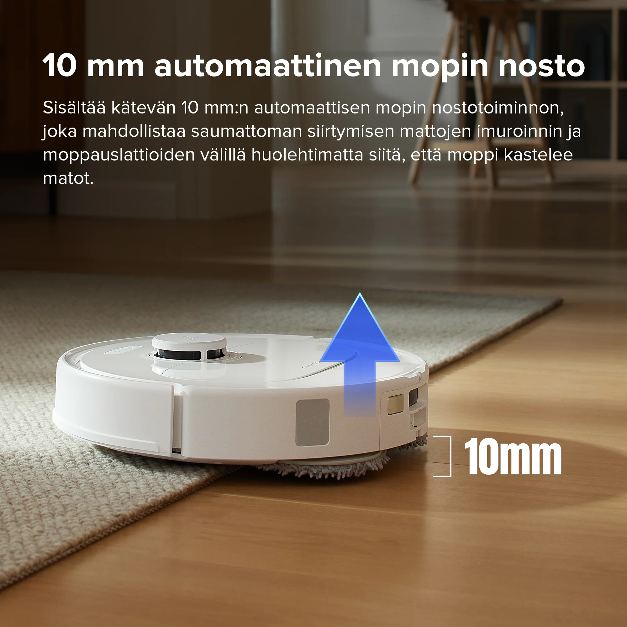 Roborock Qrevo S -robotti-imuri monitoimitelakalla - Image 4