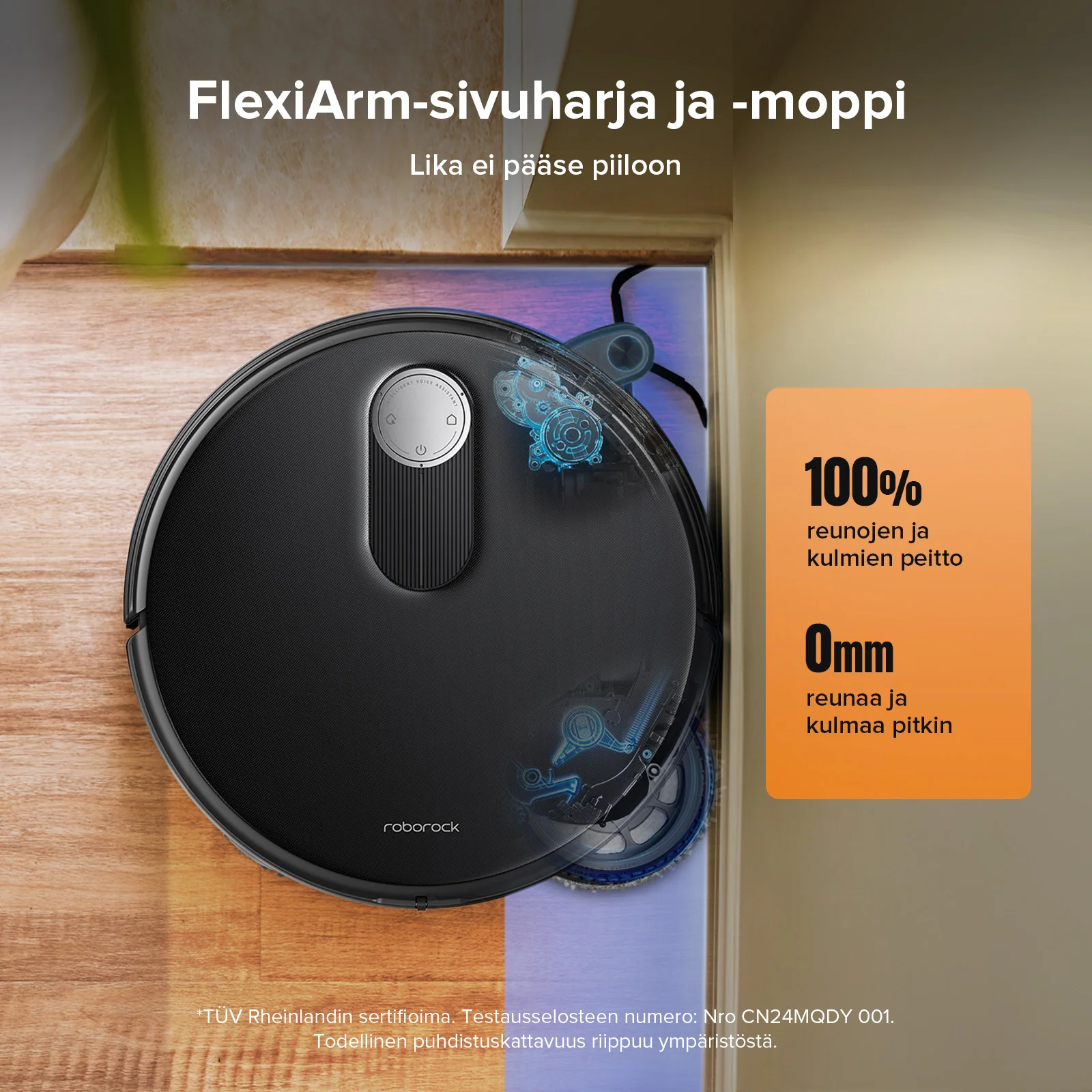 Roborock Qrevo Slim -robotti-imuri monitoimitelakalla 3.0 - Image 4