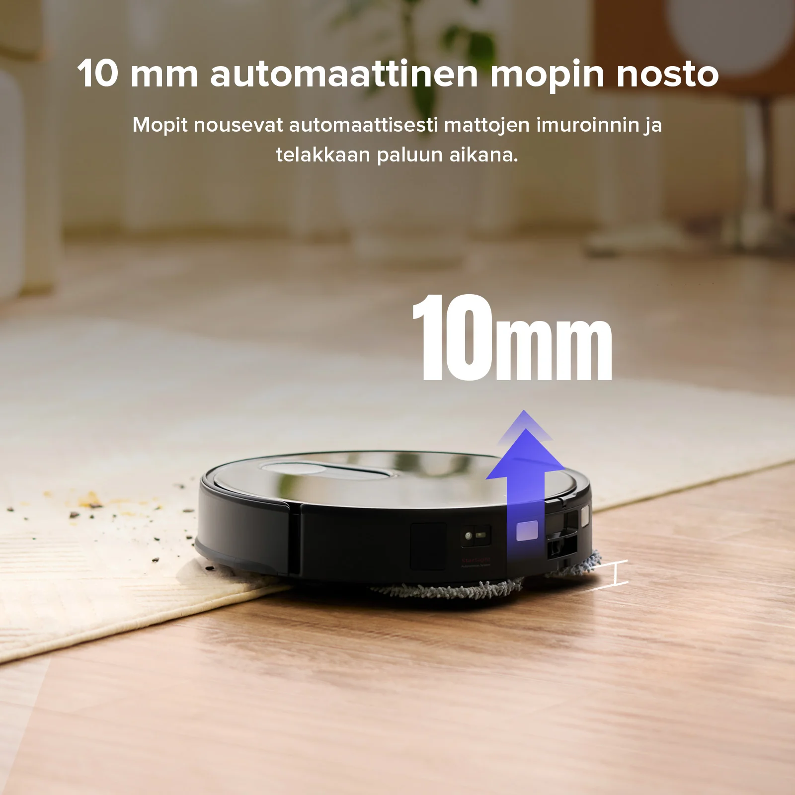 Roborock Qrevo Slim -robotti-imuri monitoimitelakalla 3.0 - Image 7