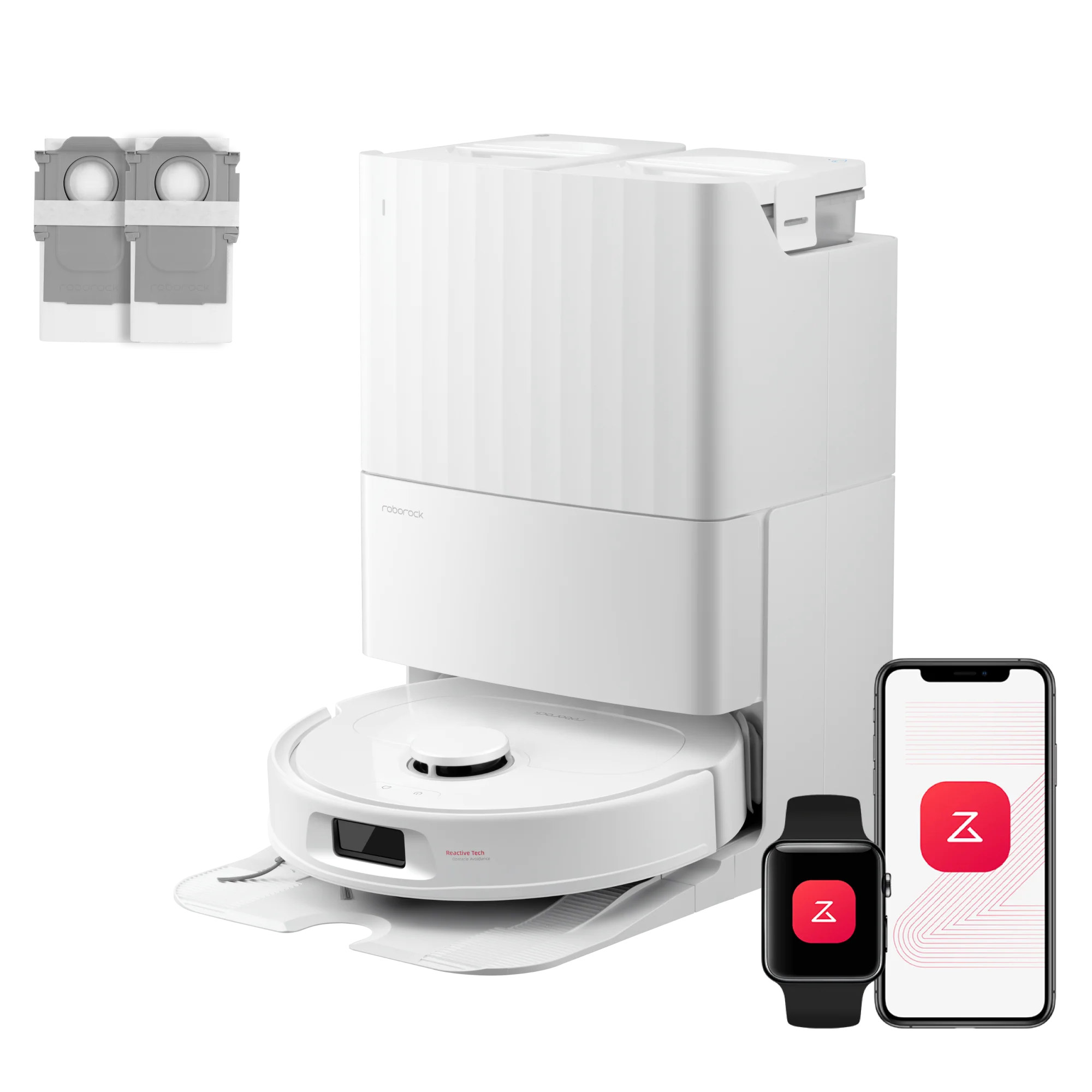 Roborock QV 35A Set - robotti-imuri monitoimitelakalla - Image 12