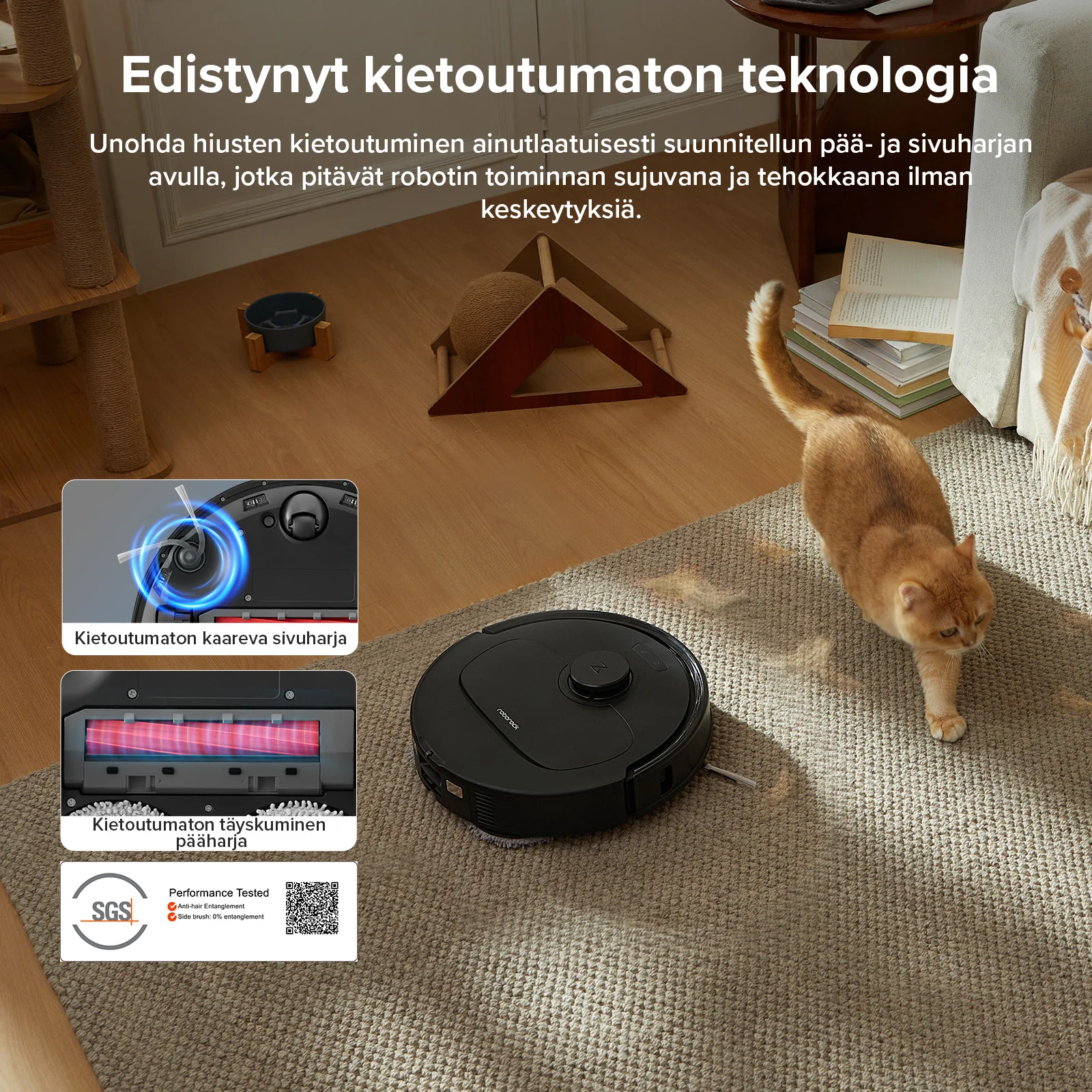 Roborock QV 35A - robotti-imuri monitoimitelakalla - Image 19