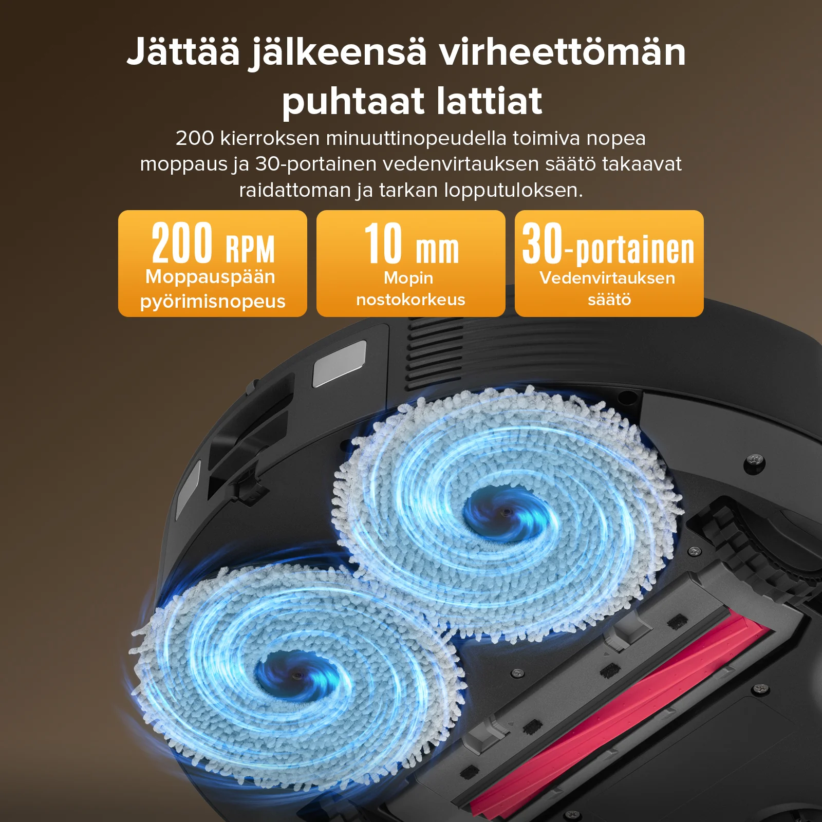 Roborock QV 35S Set - robotti-imuri monitoimitelakalla - Image 6