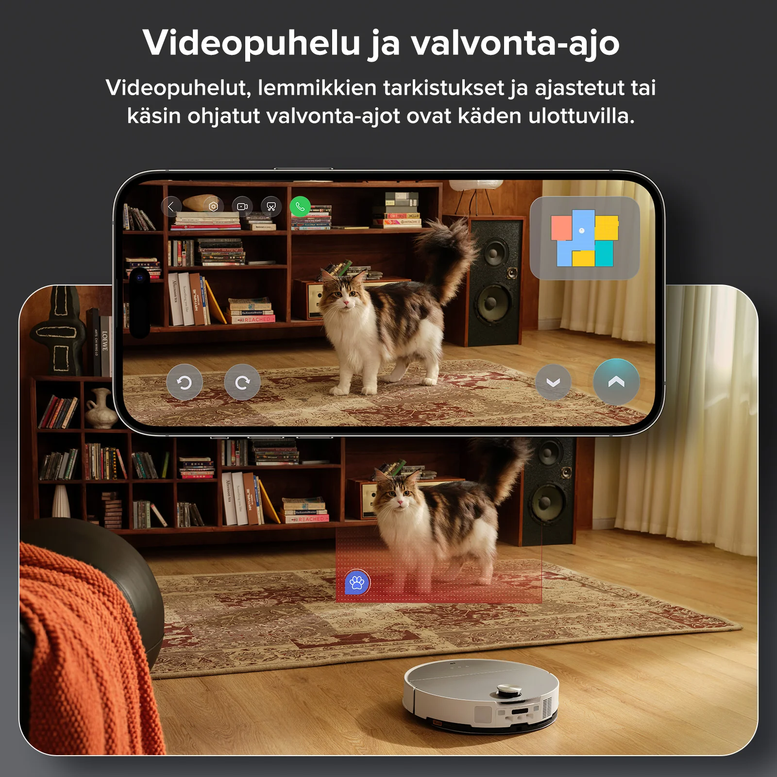 Roborock Saros 10 (Parannettu S8 MaxV Ultra) -robotti-imuri monitoimitelakalla 9-in-1 - Image 17