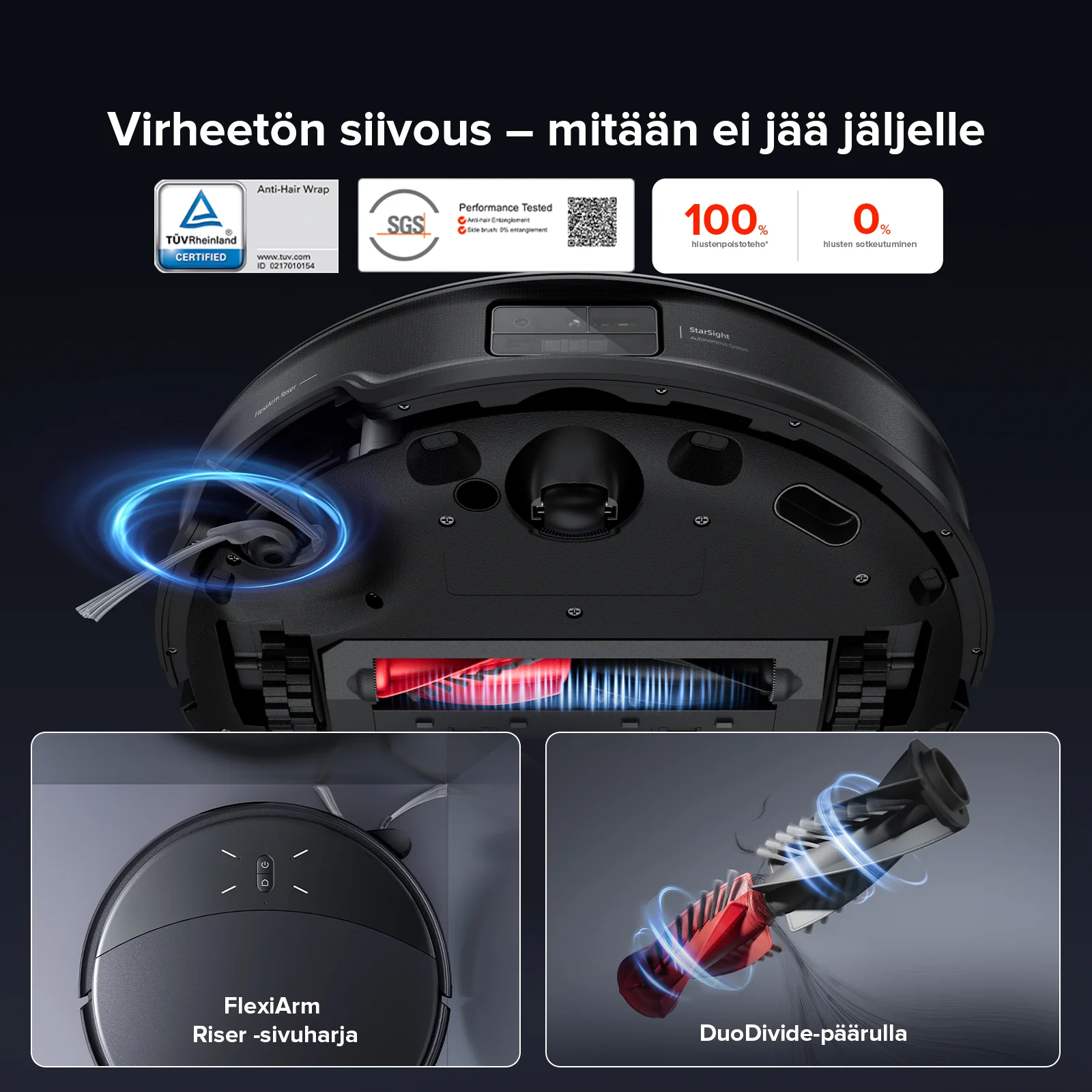 Roborock Saros 10R -robotti-imuri monitoimitelakalla 4.0 - Image 7