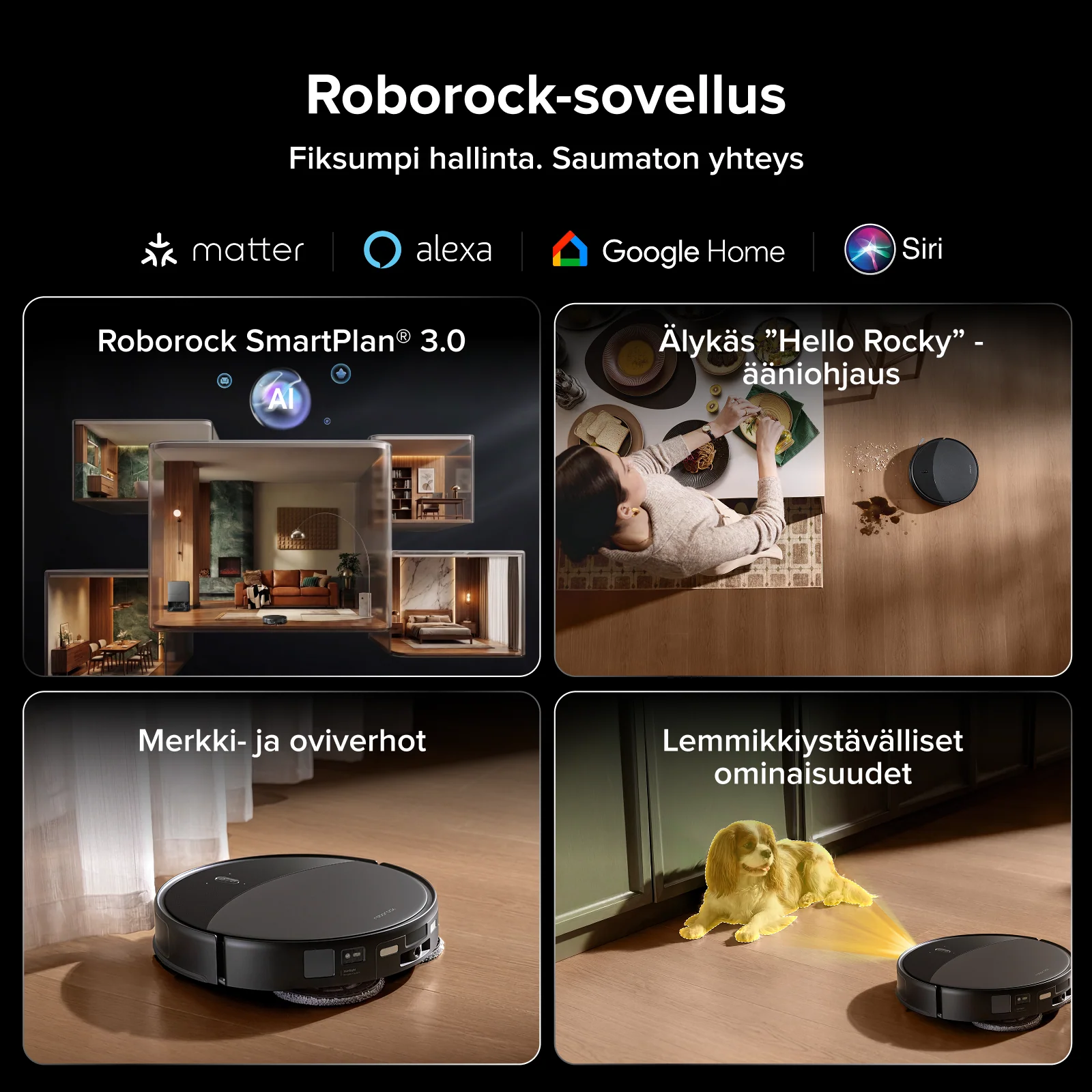 Roborock Saros 20 Robotti-imuri– AdaptiLift®-alusta 3.0 ylittää kynnykset sulavasti, tarjoaa 36 000 Pa:n imutehon - Image 18