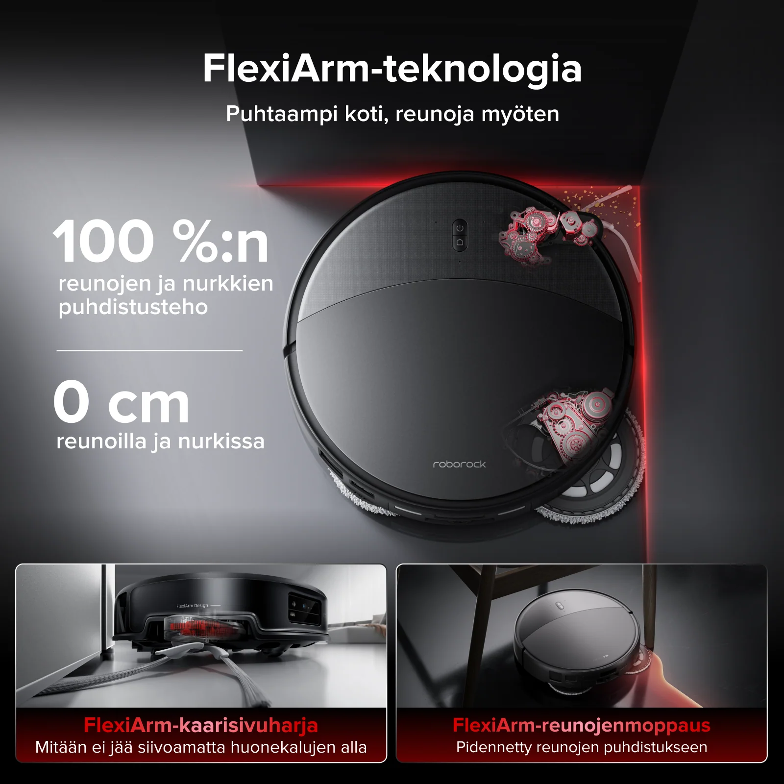 Roborock Saros 20 Robotti-imuri– AdaptiLift®-alusta 3.0 ylittää kynnykset sulavasti, tarjoaa 36 000 Pa:n imutehon - Image 6