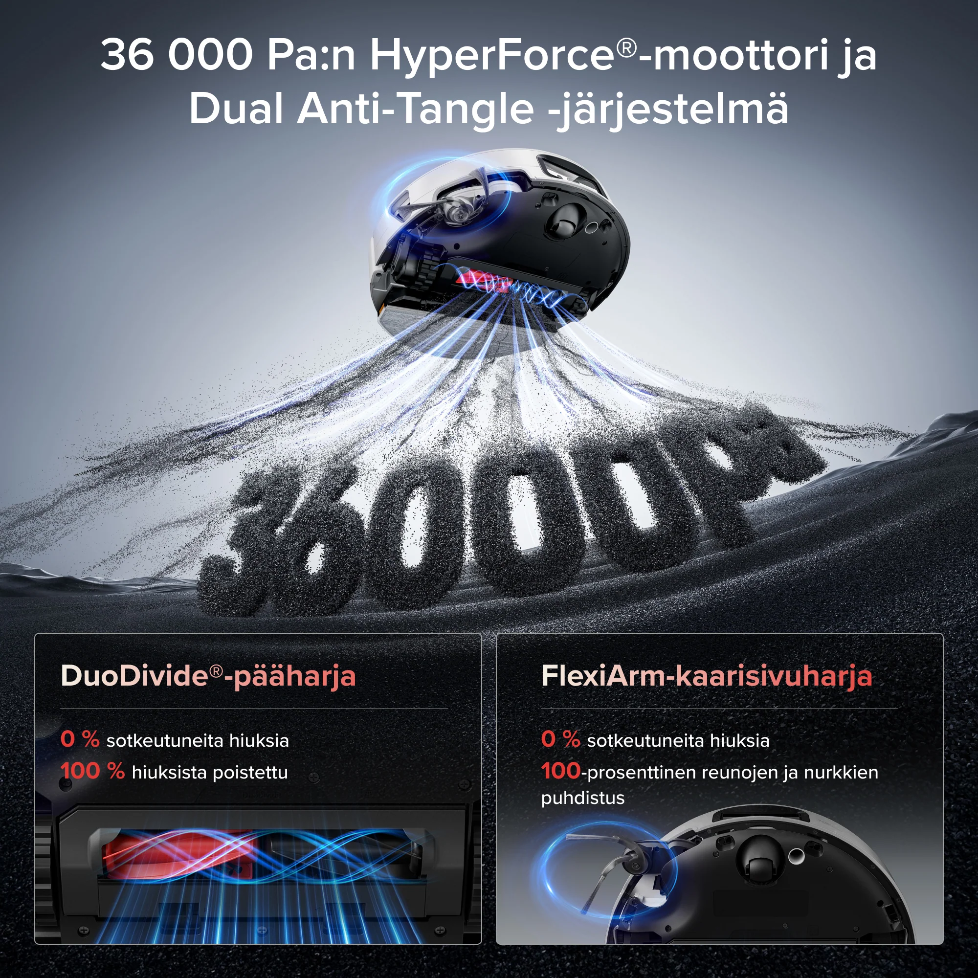 Roborock Saros 20 Sonic -robotti-imuri upouudella RockDock®:lla - Image 14